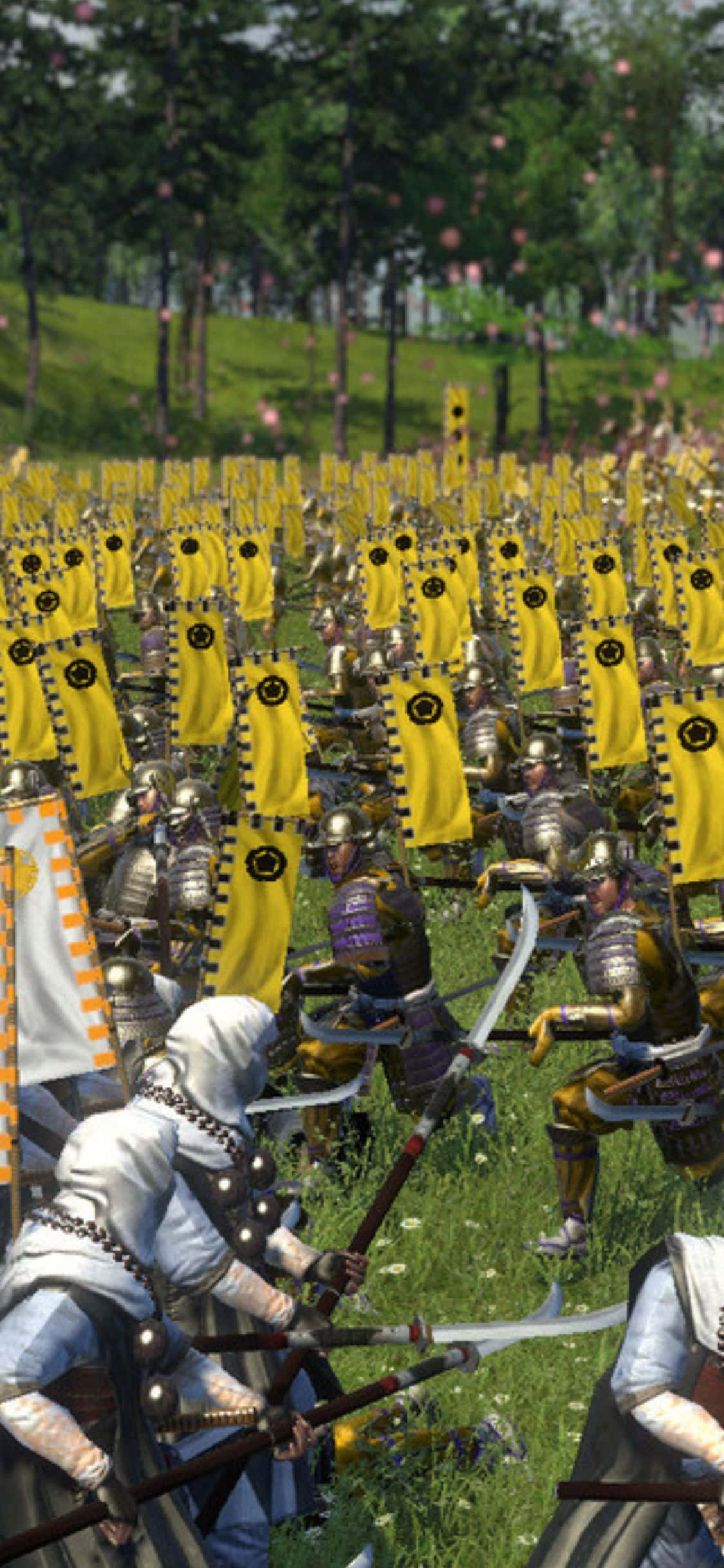 iPhone X Total War Shogun 2 배경 배경화면