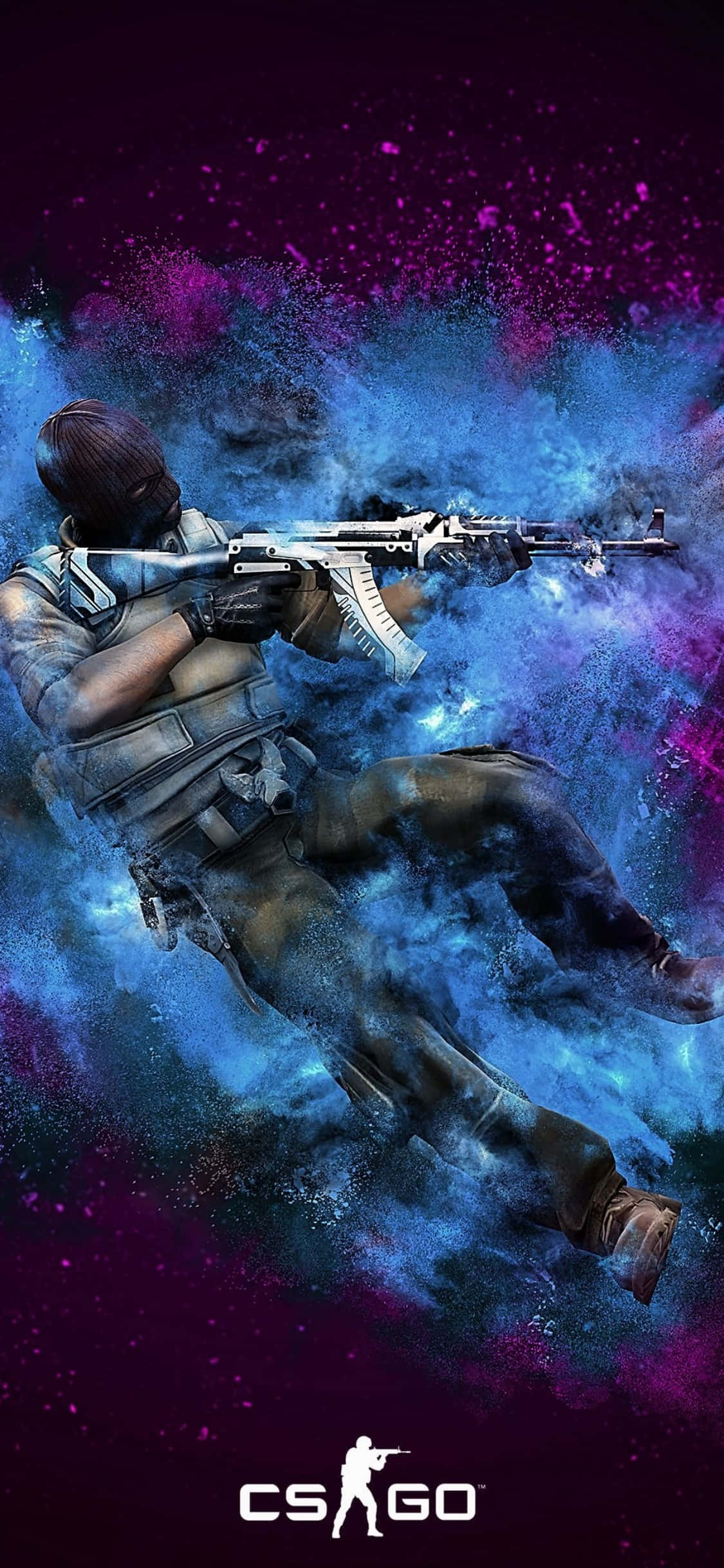 iPhone Xs의 놀라운 화질로 Counter-Strike Global Offensive의 전투를 즐기세요 배경화면