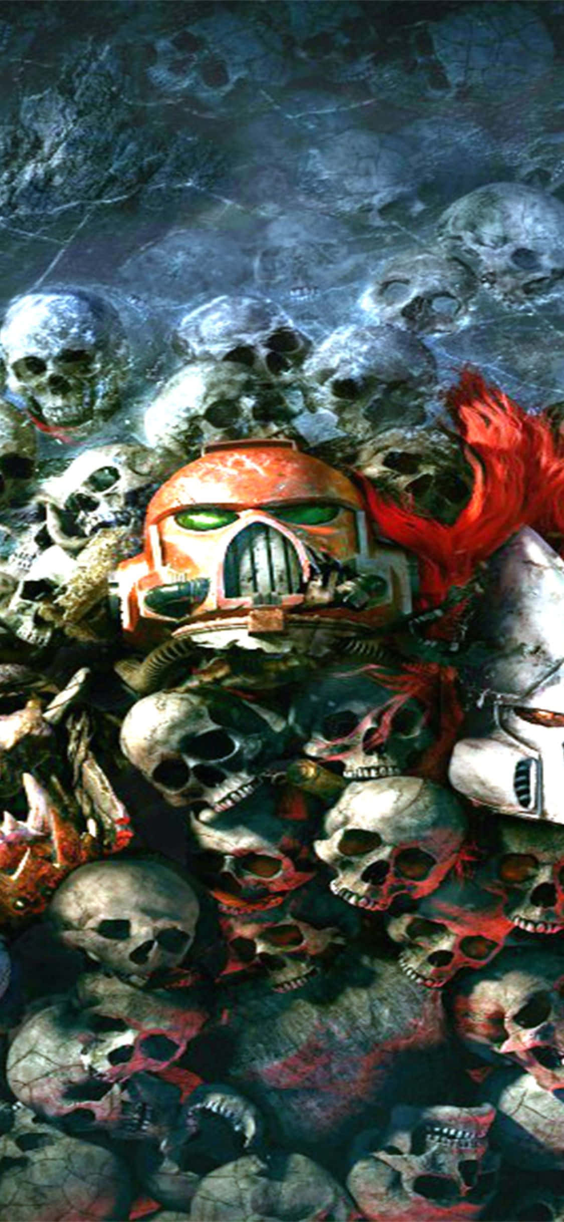 iPhone Xs Dawn Of War III로 종말 이후의 세계에서 싸우세요 배경화면