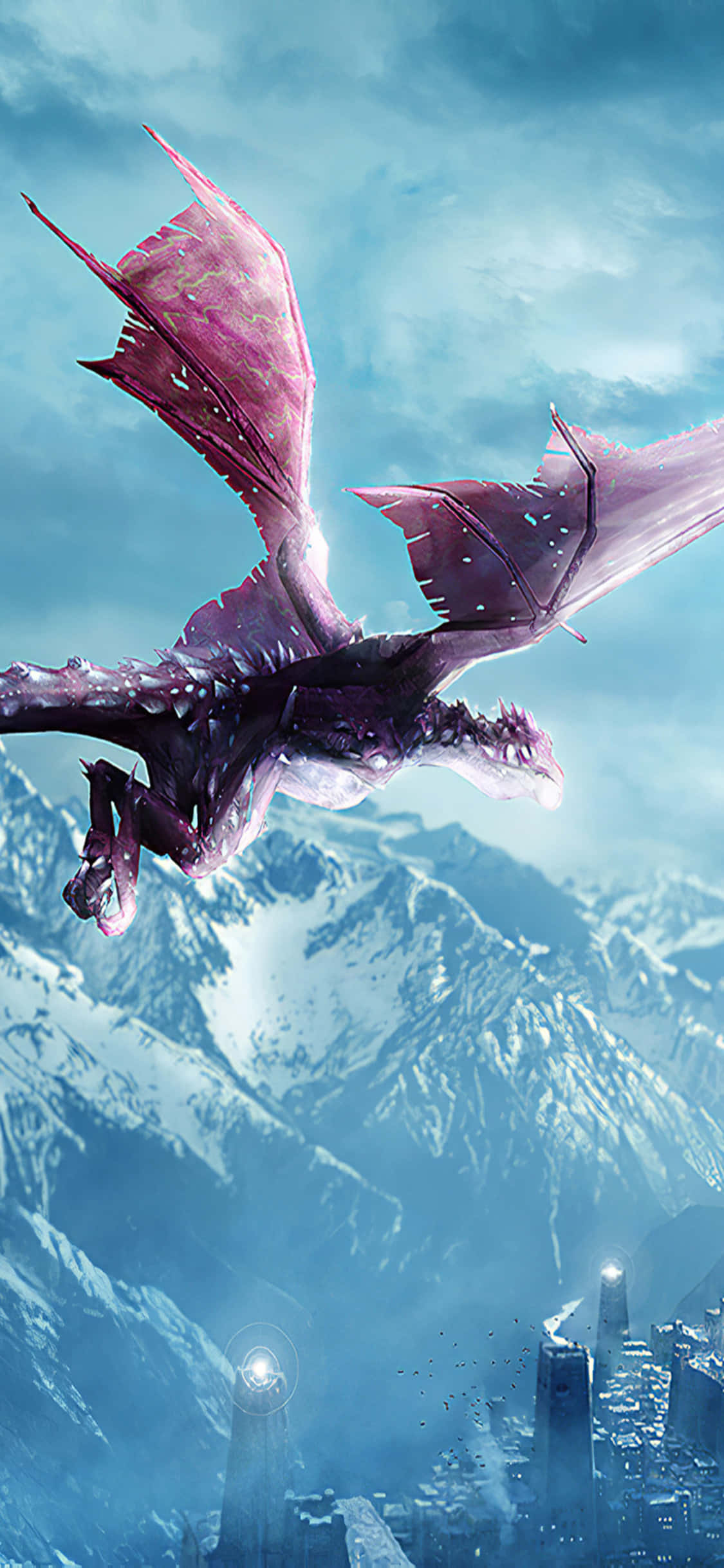 iPhone XS에서 멋진 Dragon Age Inquisition 배경화면