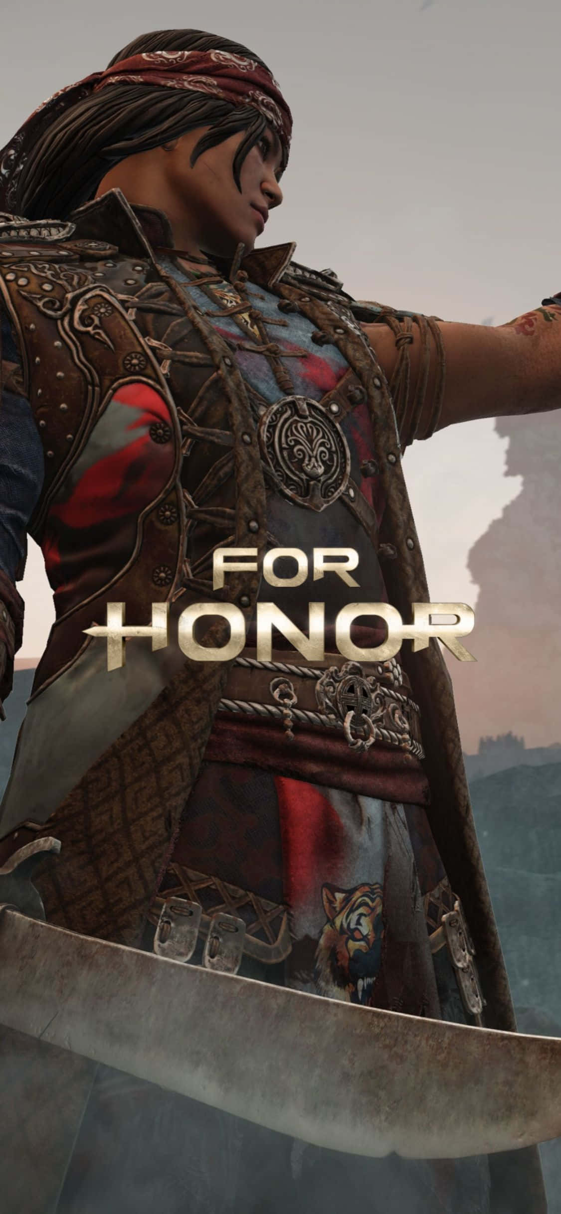 iPhone Xs — For Honor로 용기와 충성을 보여주세요. 배경화면
