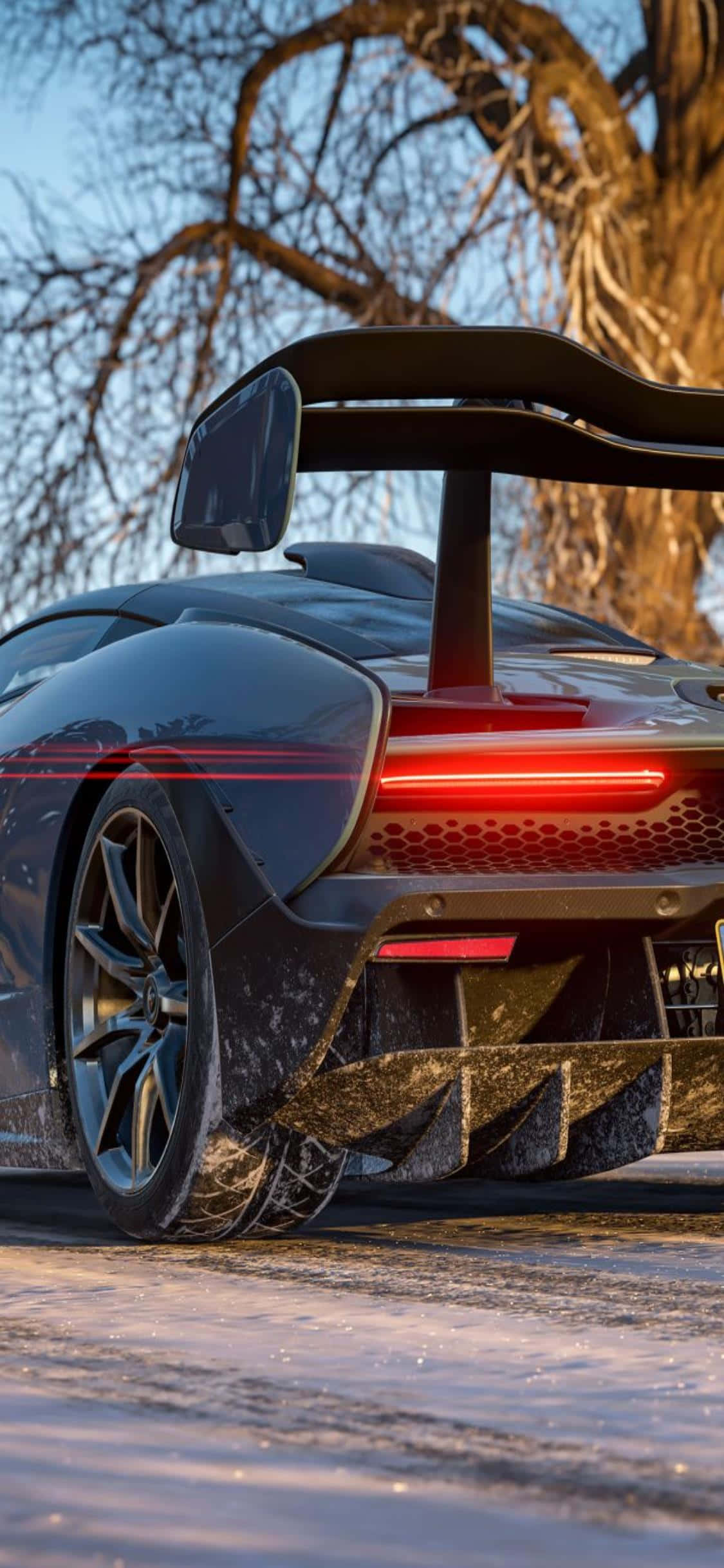iPhone Xs Forza Horizon 4에서 결승선까지 질주하세요 배경화면