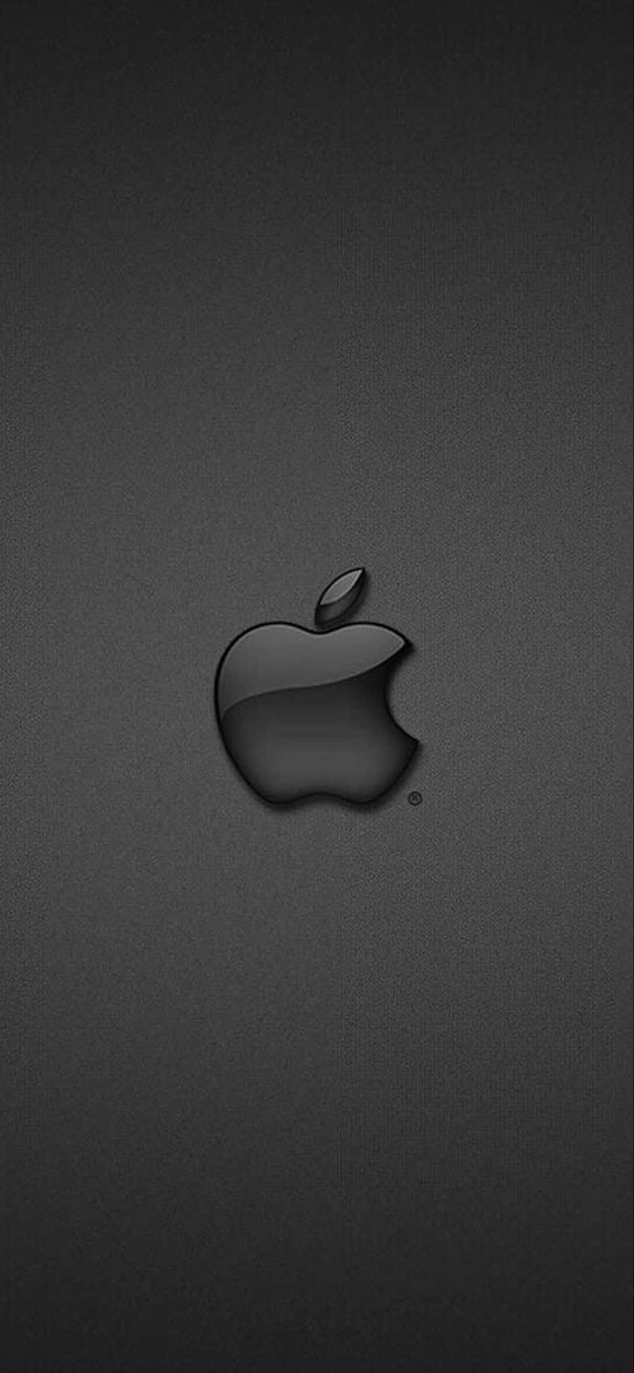 iPhone Xs Max Apple 배경 회색 로고 배경화면