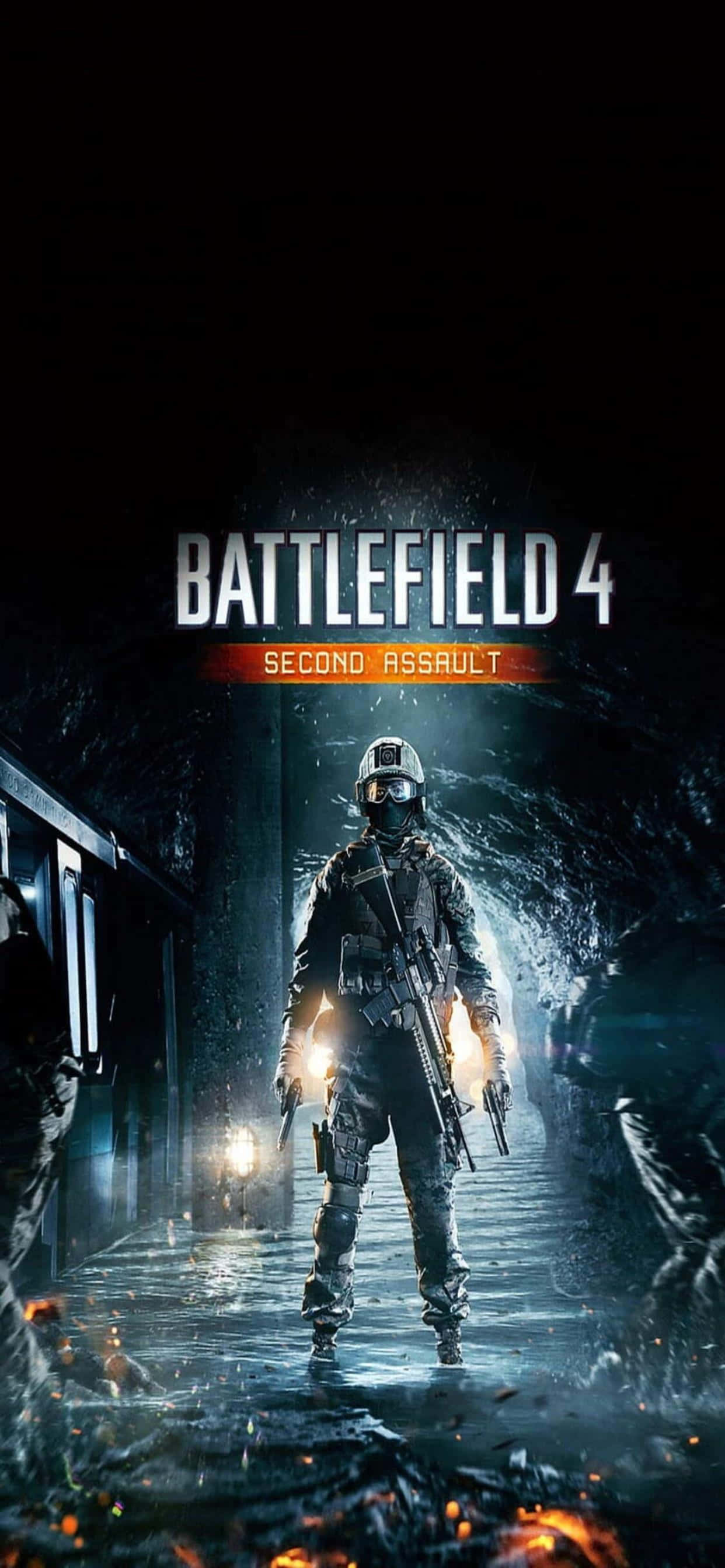 iPhone Xs Max와 Battlefield 4로 모바일 게임을 몇 시간 동안 즐기세요 배경화면
