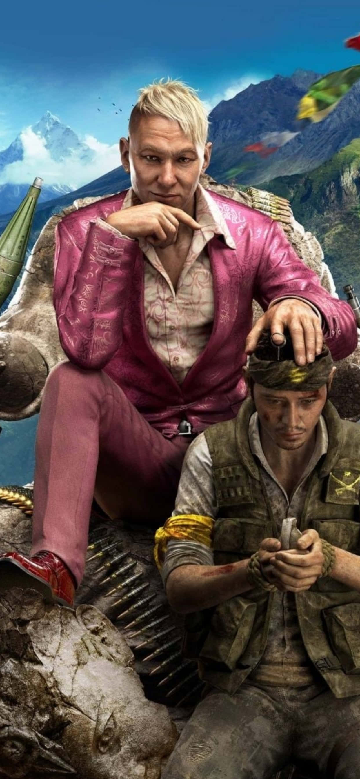 iPhone Xs Max와 Far Cry 4로 거친 모험을 떠나세요 배경화면