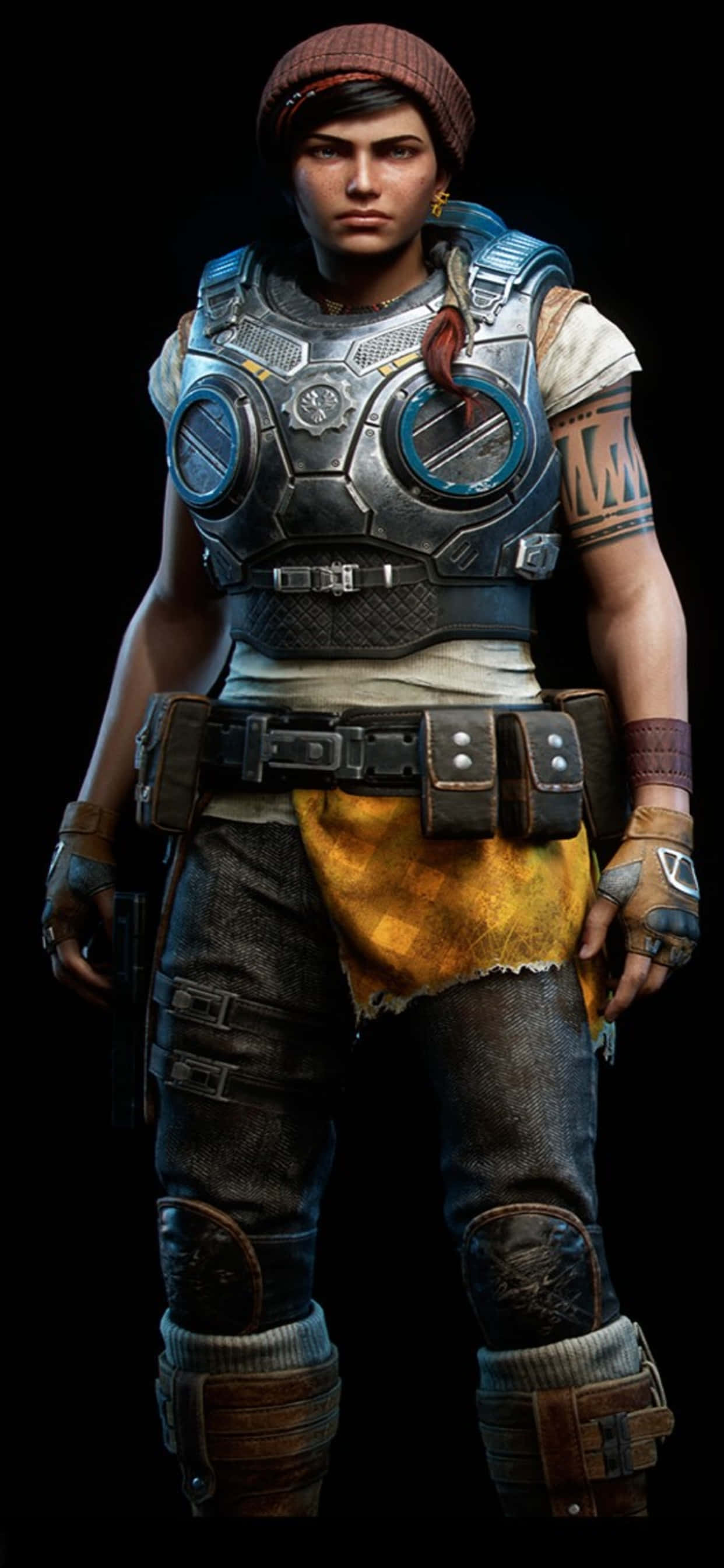 iPhone XS Max Gears Of War 5 Kait Diaz 배경화면