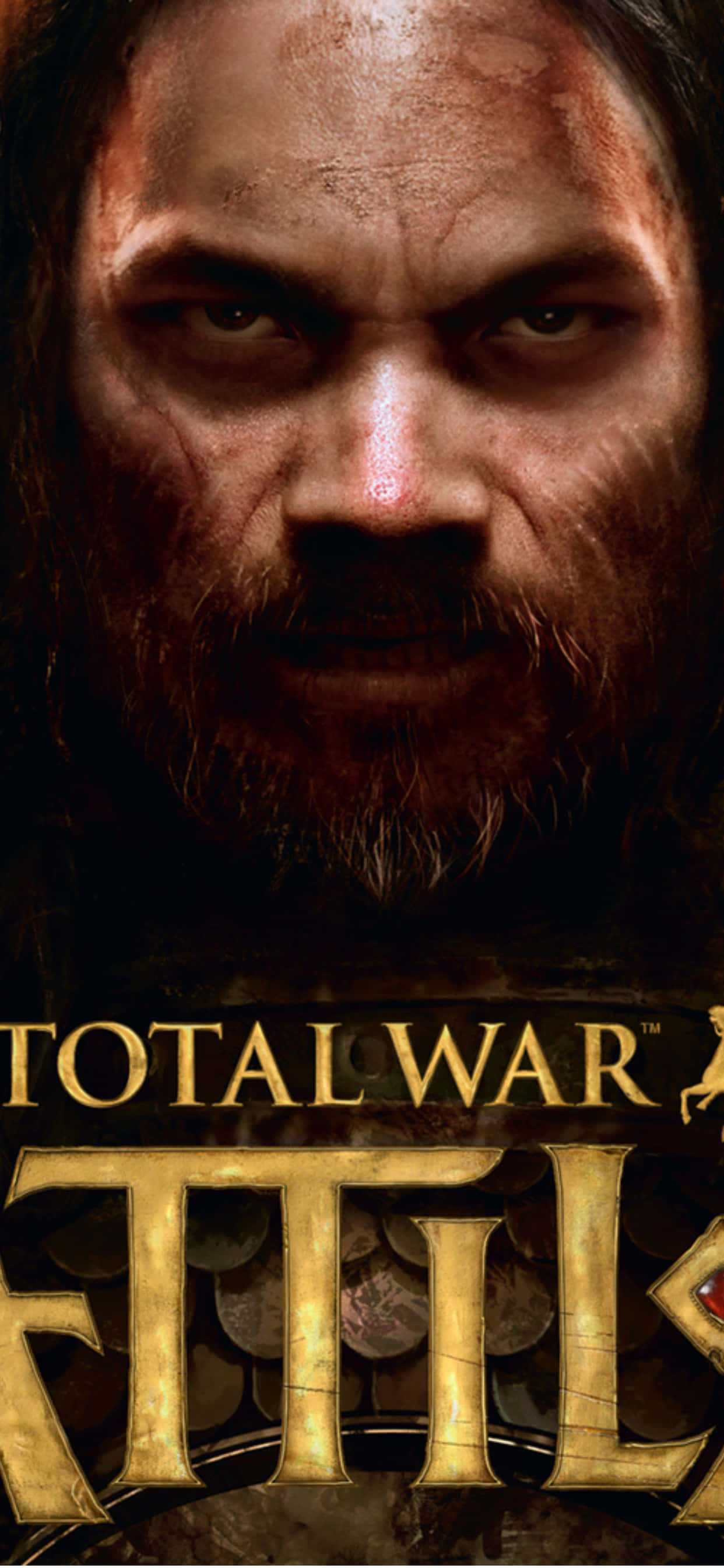 iPhone XS Max Total War Attila 클로즈업 배경 배경화면