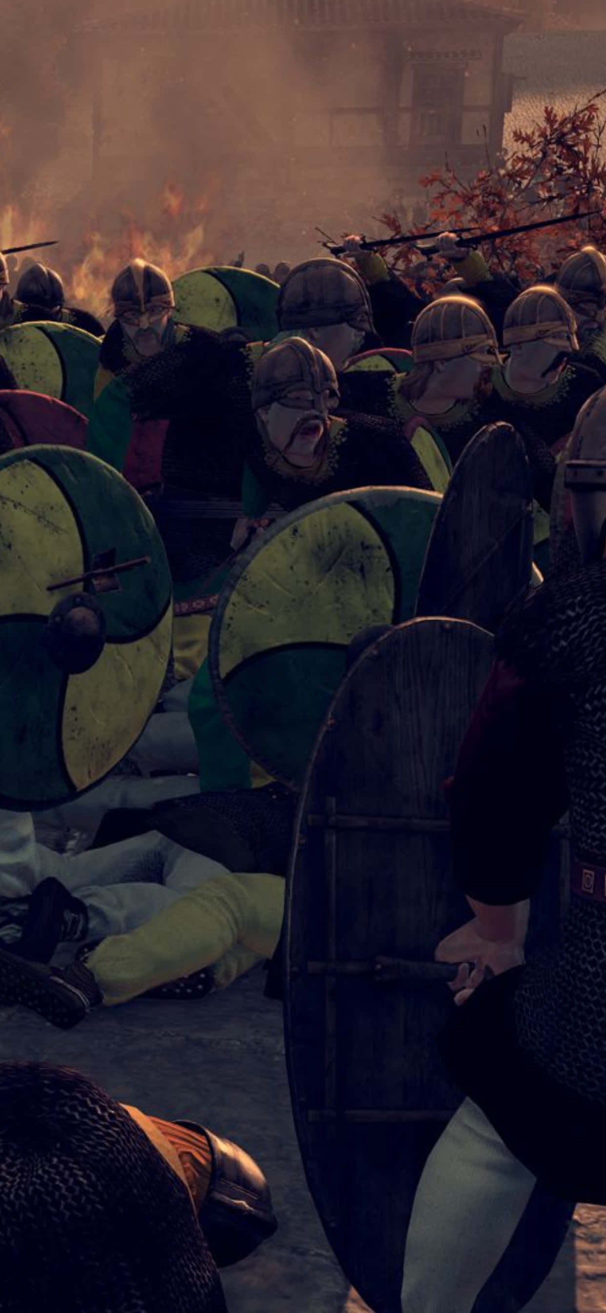 iPhone XS Max Total War Attila 전장 배경화면