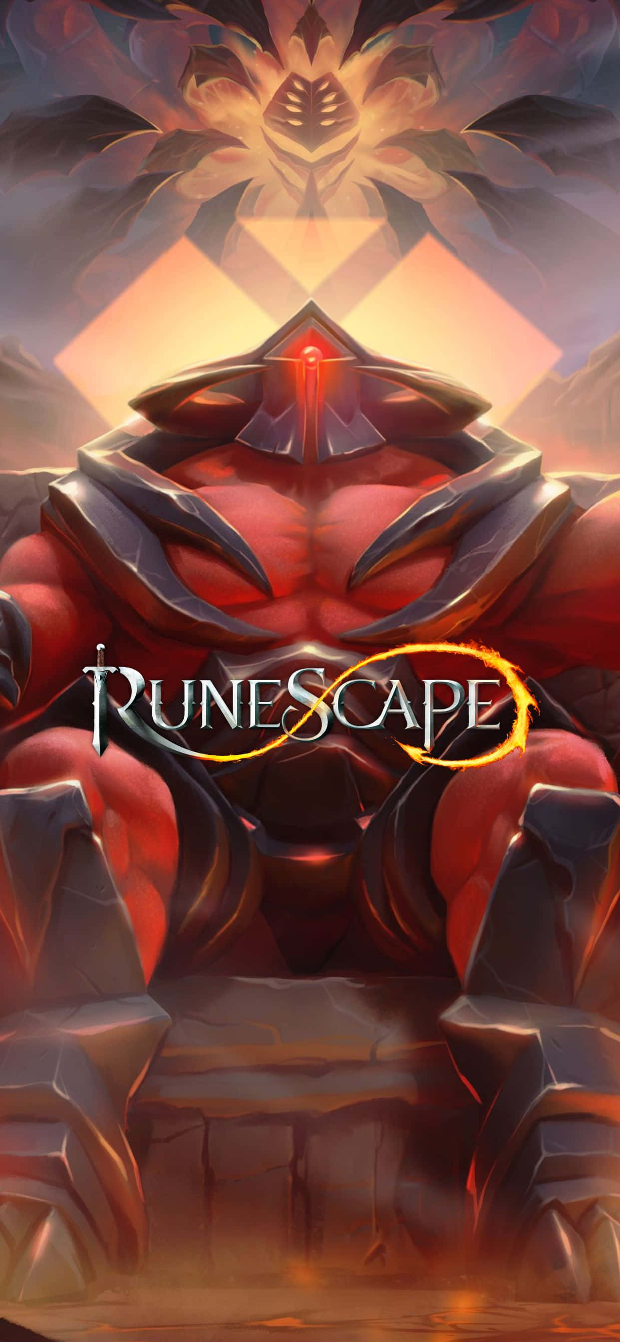 아이폰 Xs Max에서 Runescape 세계를 정복하세요 배경화면