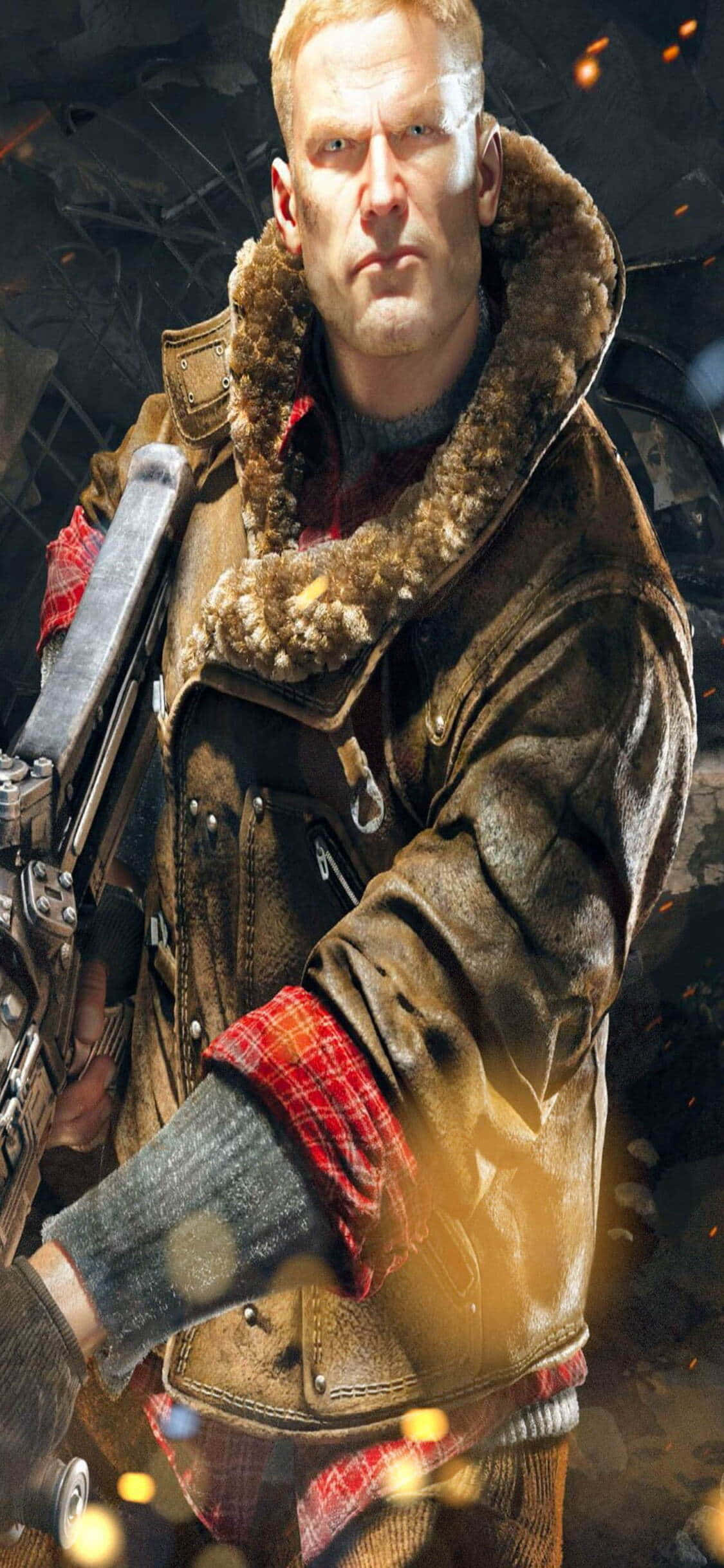iPhone Xs Wolfenstein Ii 전투 배경화면