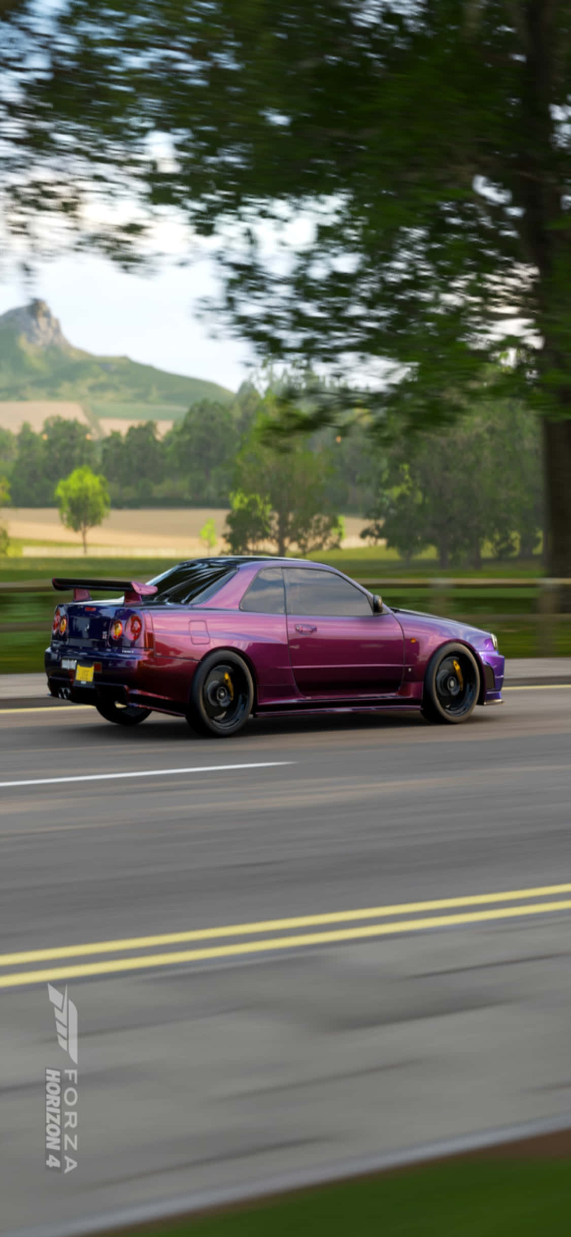 iPhone Xs와 Forza Horizon 4로 레이싱의 짜릿함을 경험하세요 배경화면