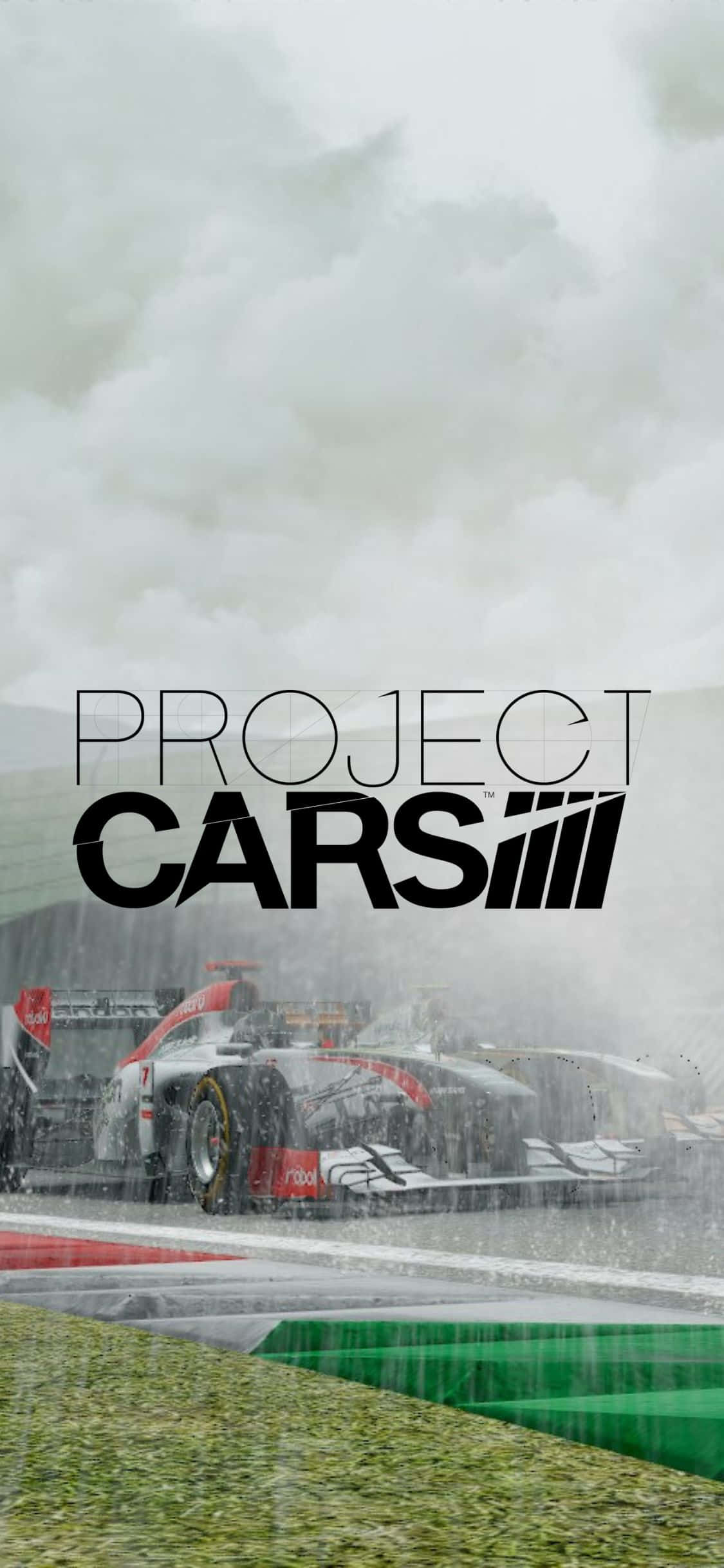 iPhone Xs와 Project Cars의 액션과 재미의 결합 배경화면