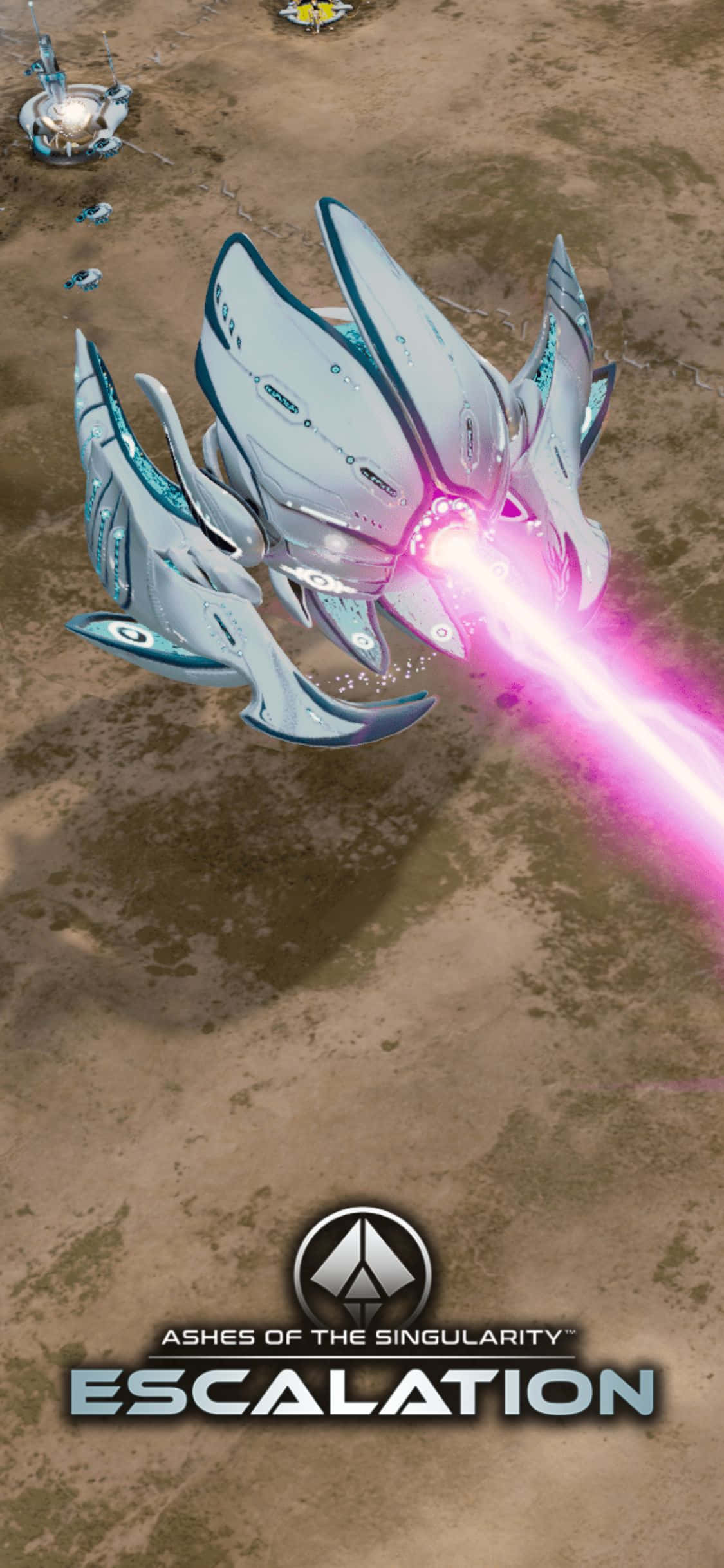 iPhone X에서 Ashes Of The Singularity Escalation의 짜릿함을 경험하세요 배경화면