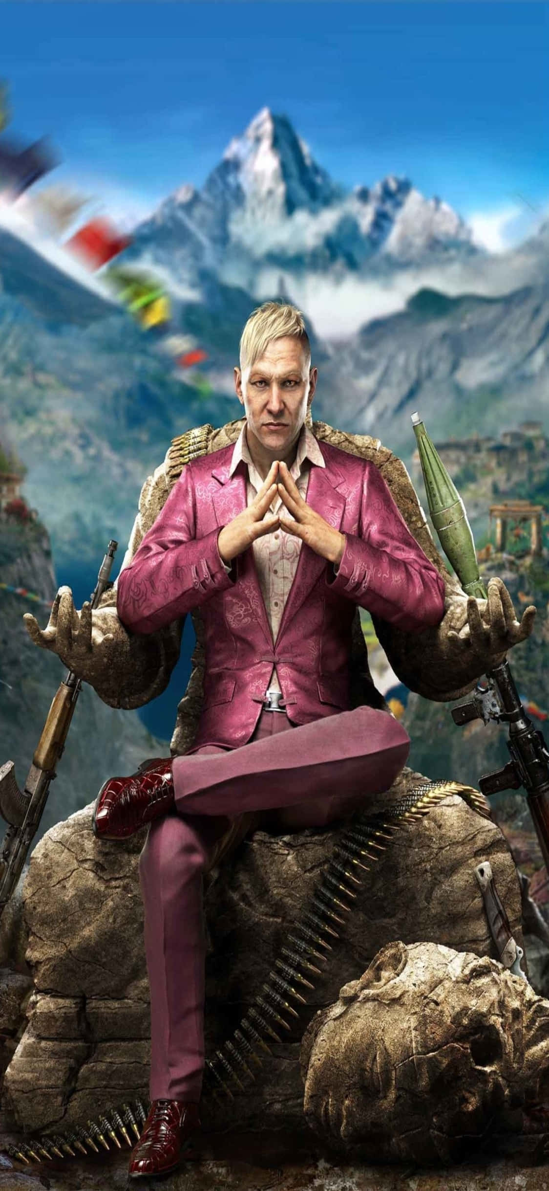 iPhone X에서 본 Far Cry 3의 오픈 월드 경치 배경화면