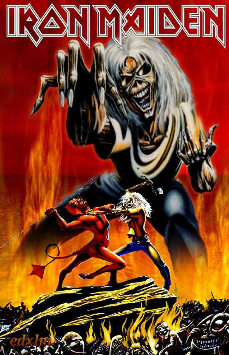 Iron Maiden Devil 포스터 배경화면