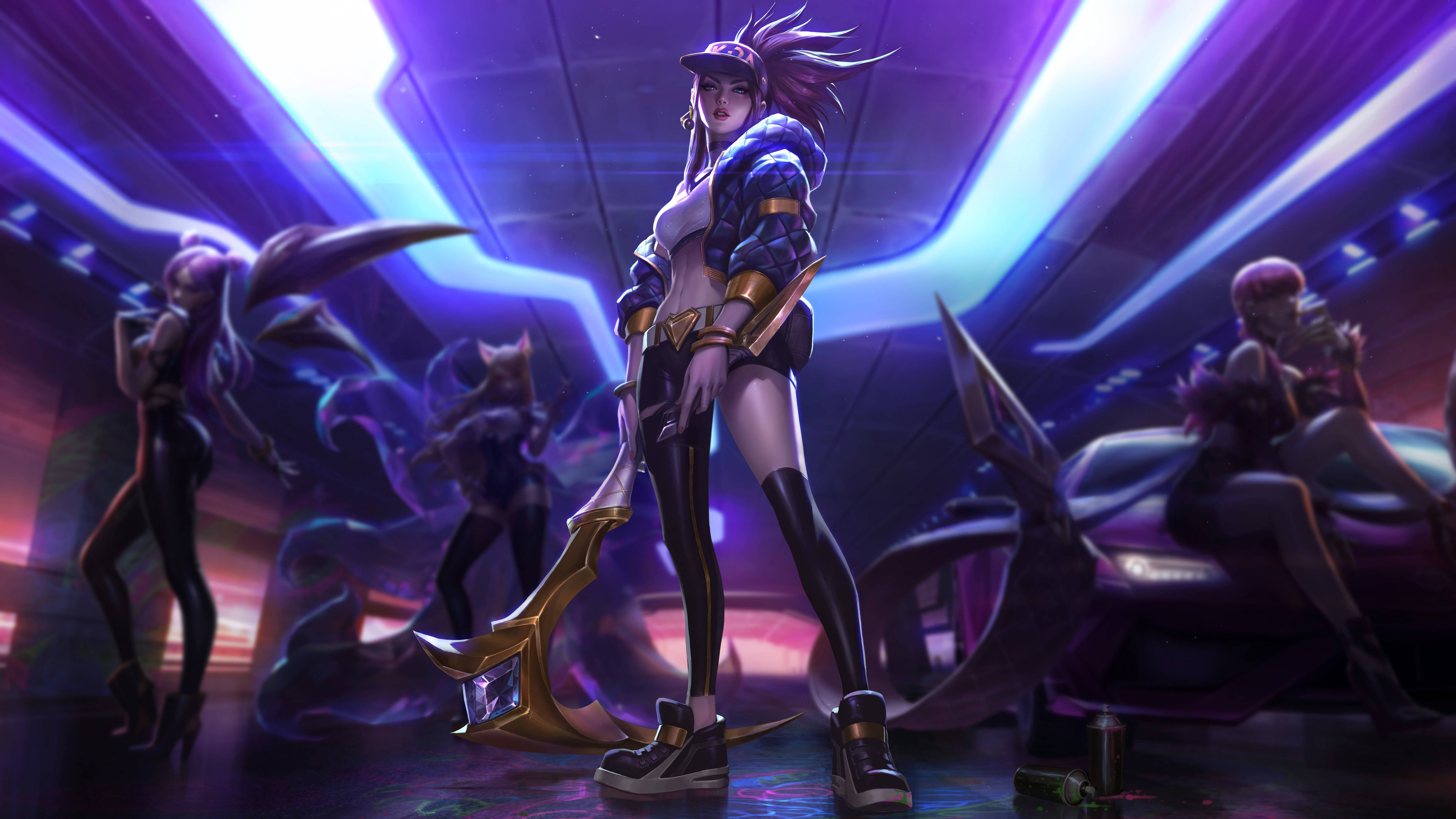 아칼리 KDA More MTV 오리지널 에디션 배경화면