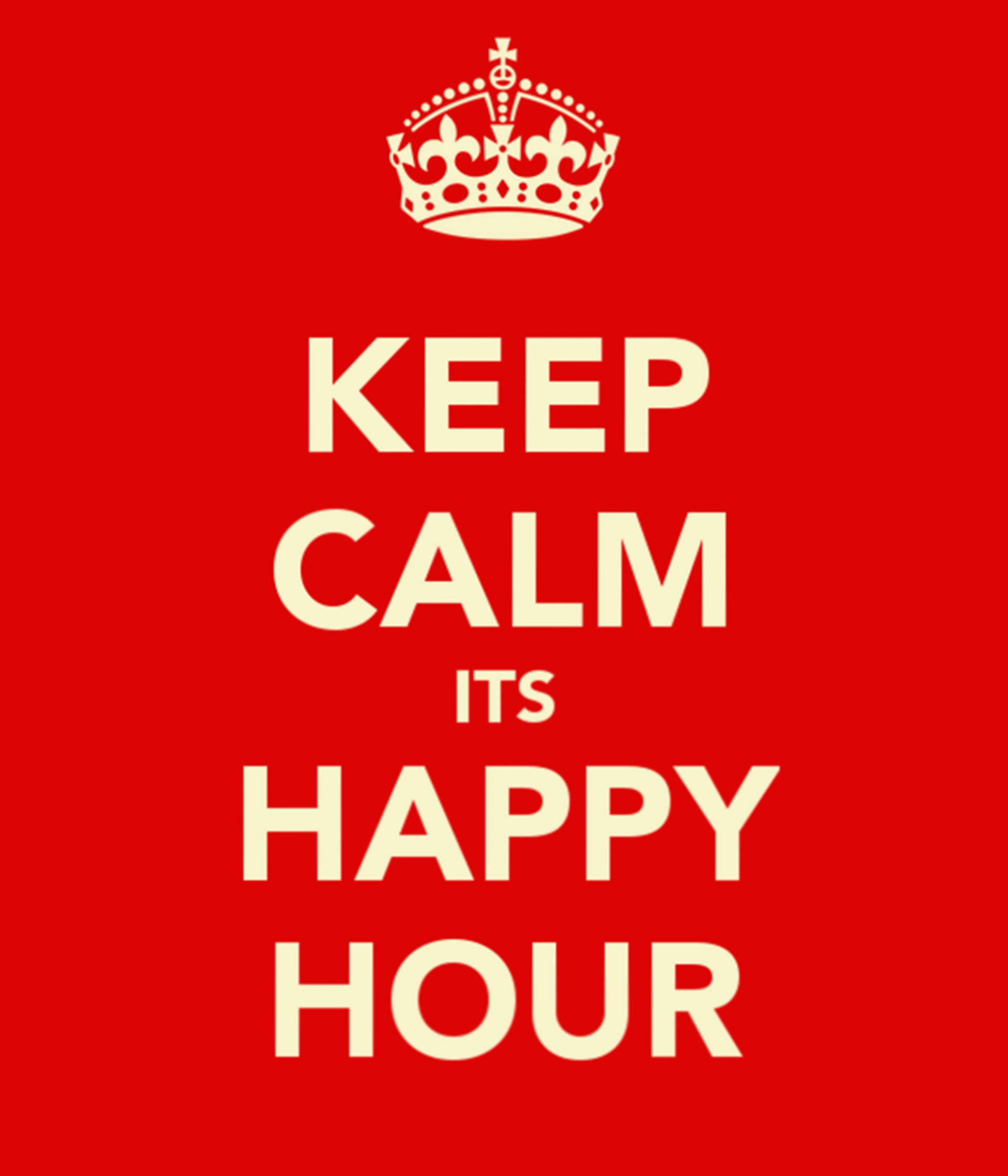 Keep Calm Happy Hour 배경화면