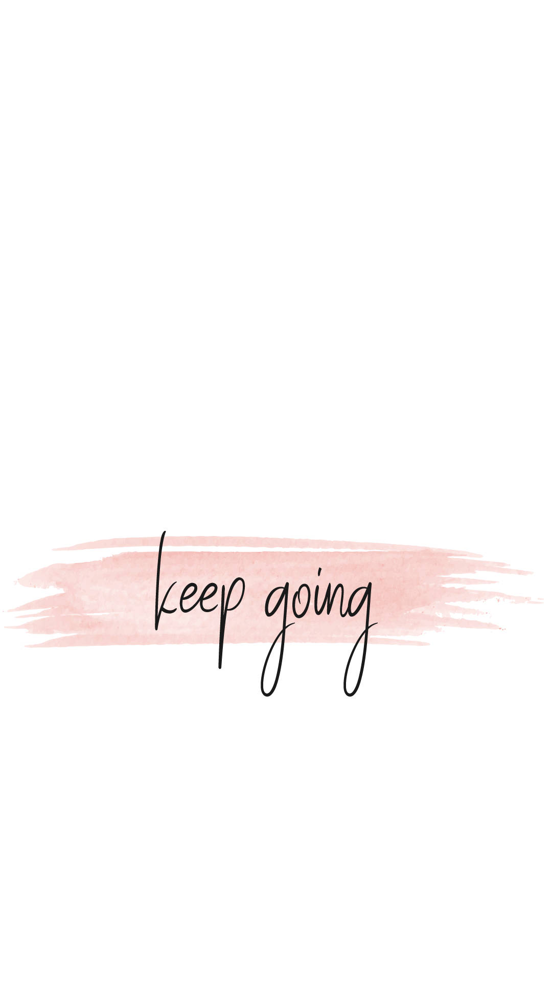Keep Going 귀여운 명언 배경화면