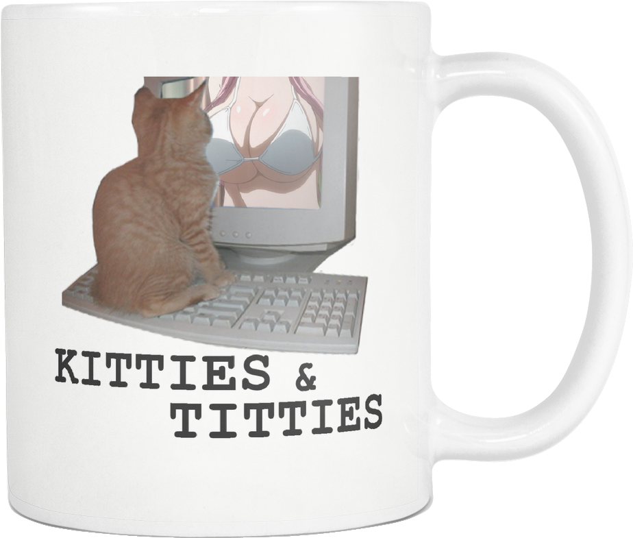 Kittiesand Titties 머그 배경화면