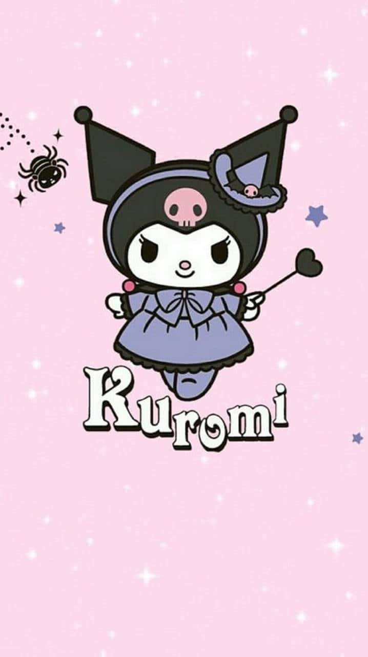 Kuromi 아이폰 마녀 보라 배경화면