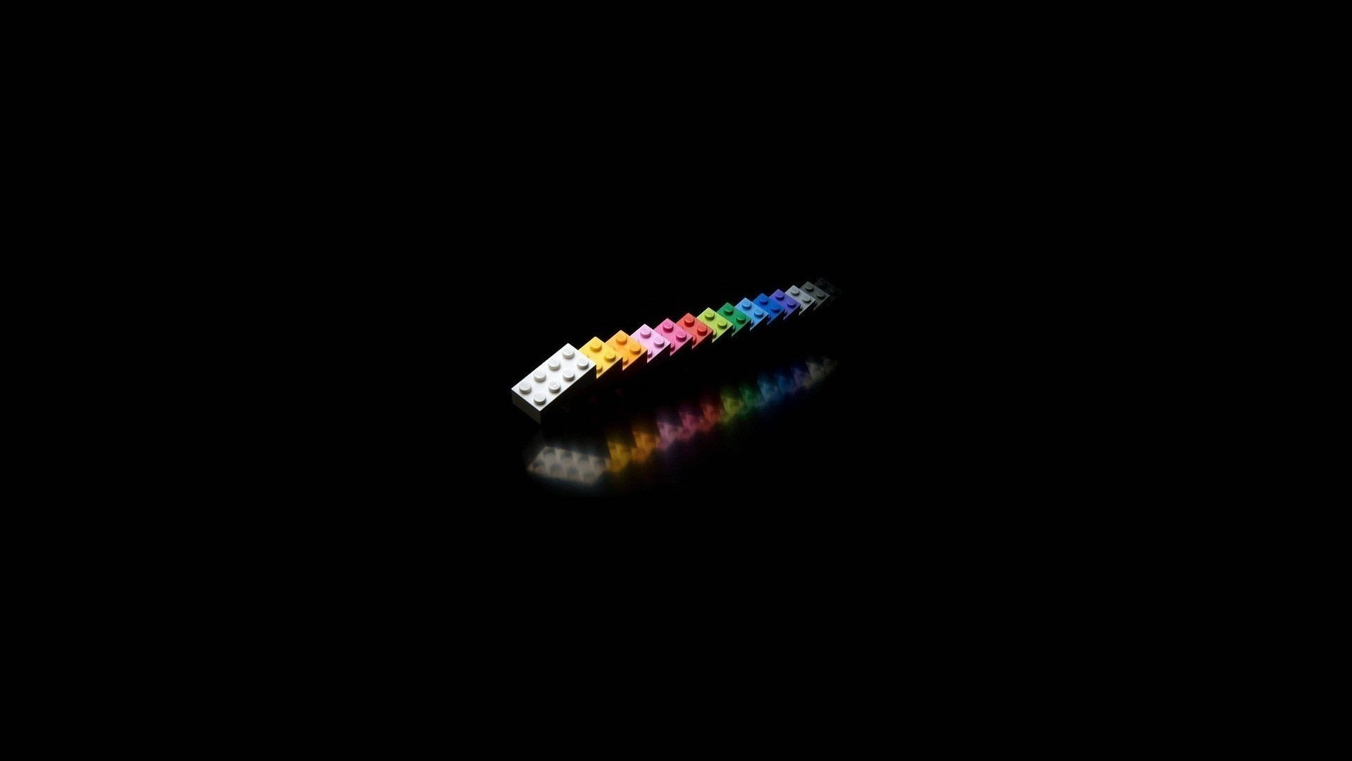 귀여운 검정 LEGO 블록 배경화면