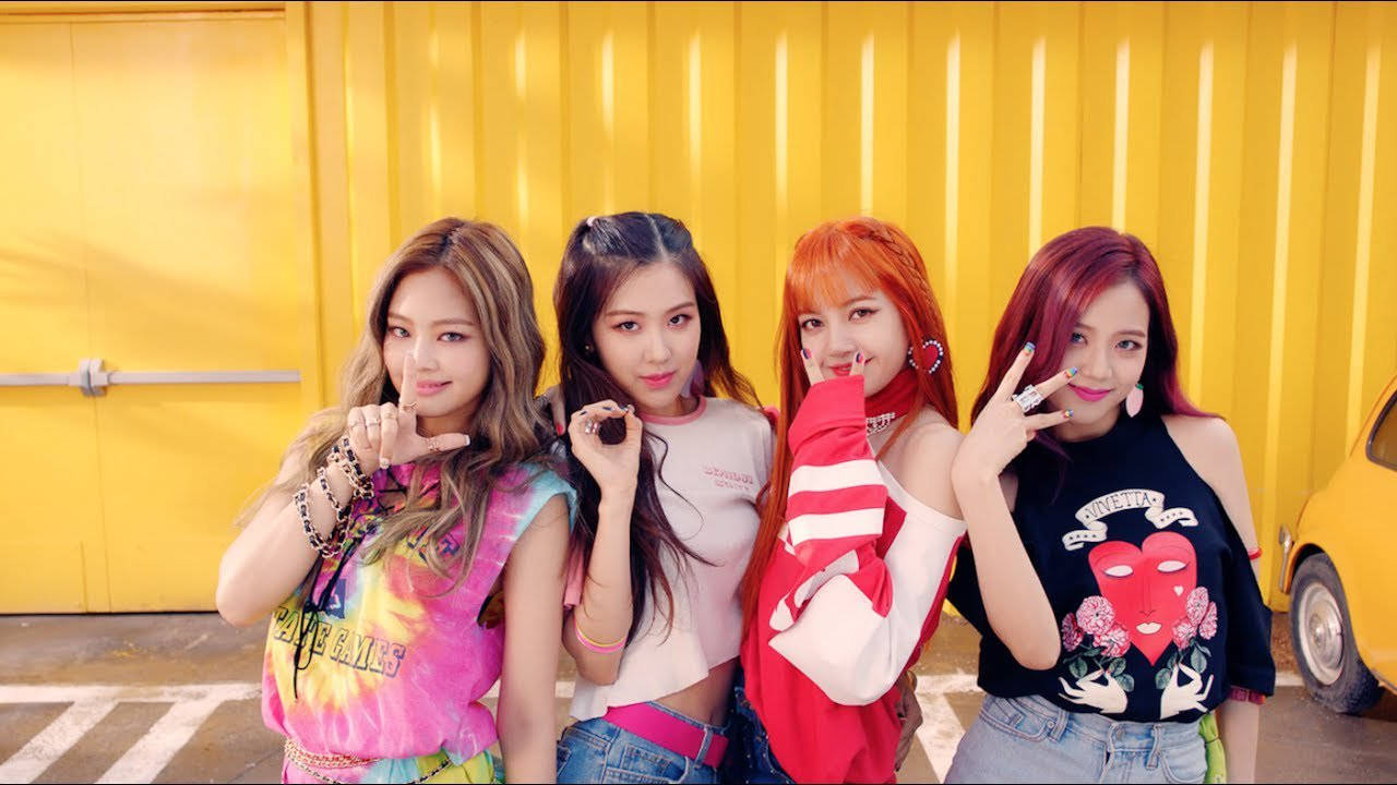 블랙핑크 마지막처럼 LOVE 배경화면