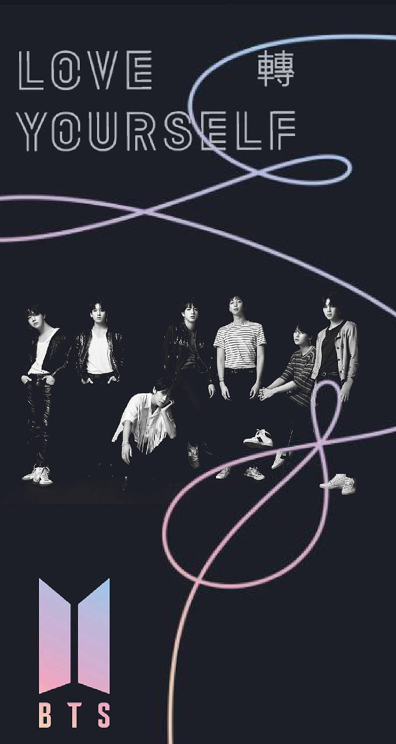 Love Yourself BTS 로고 배경화면
