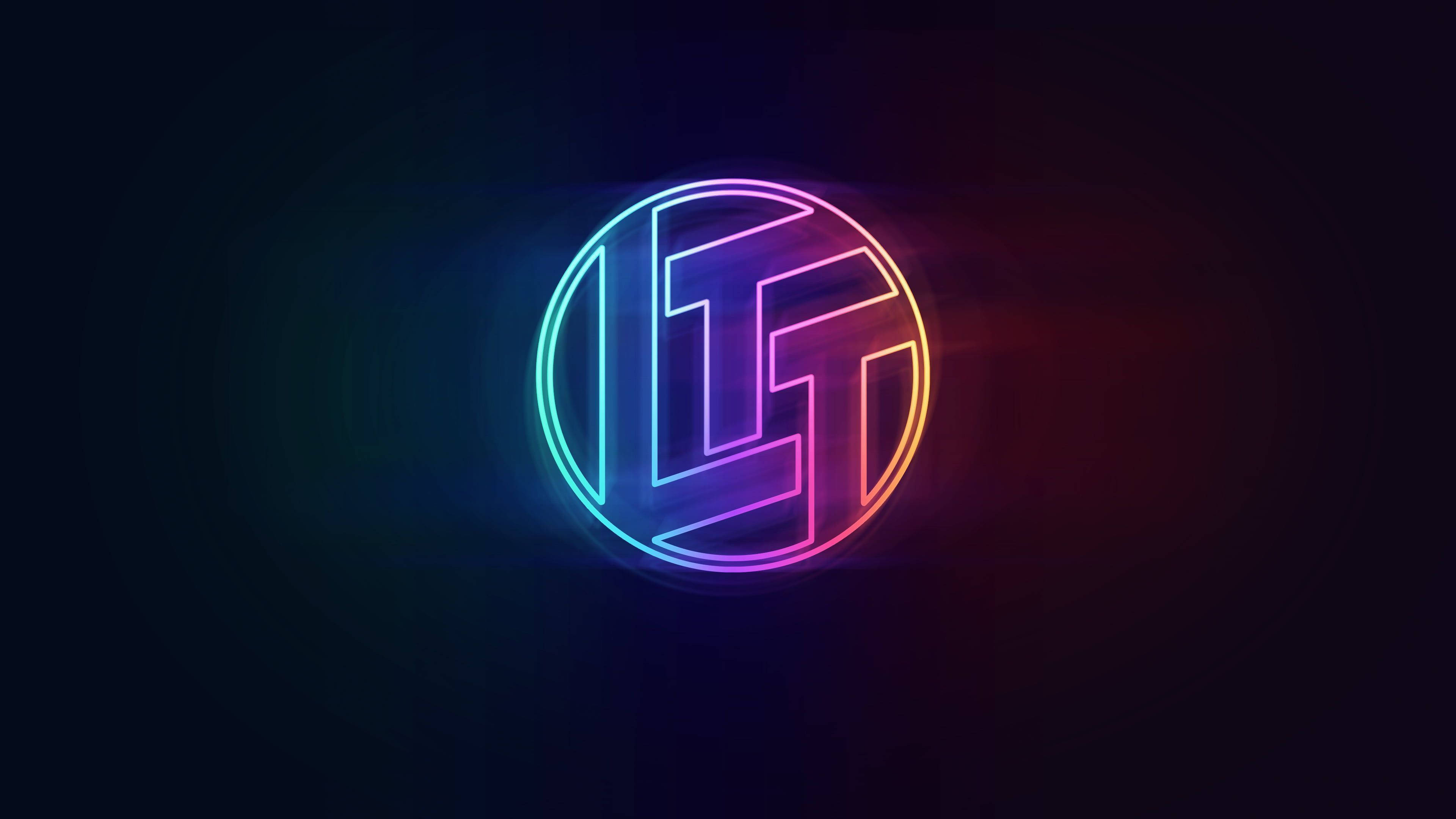 LTT 로고 RGB 4K 배경화면
