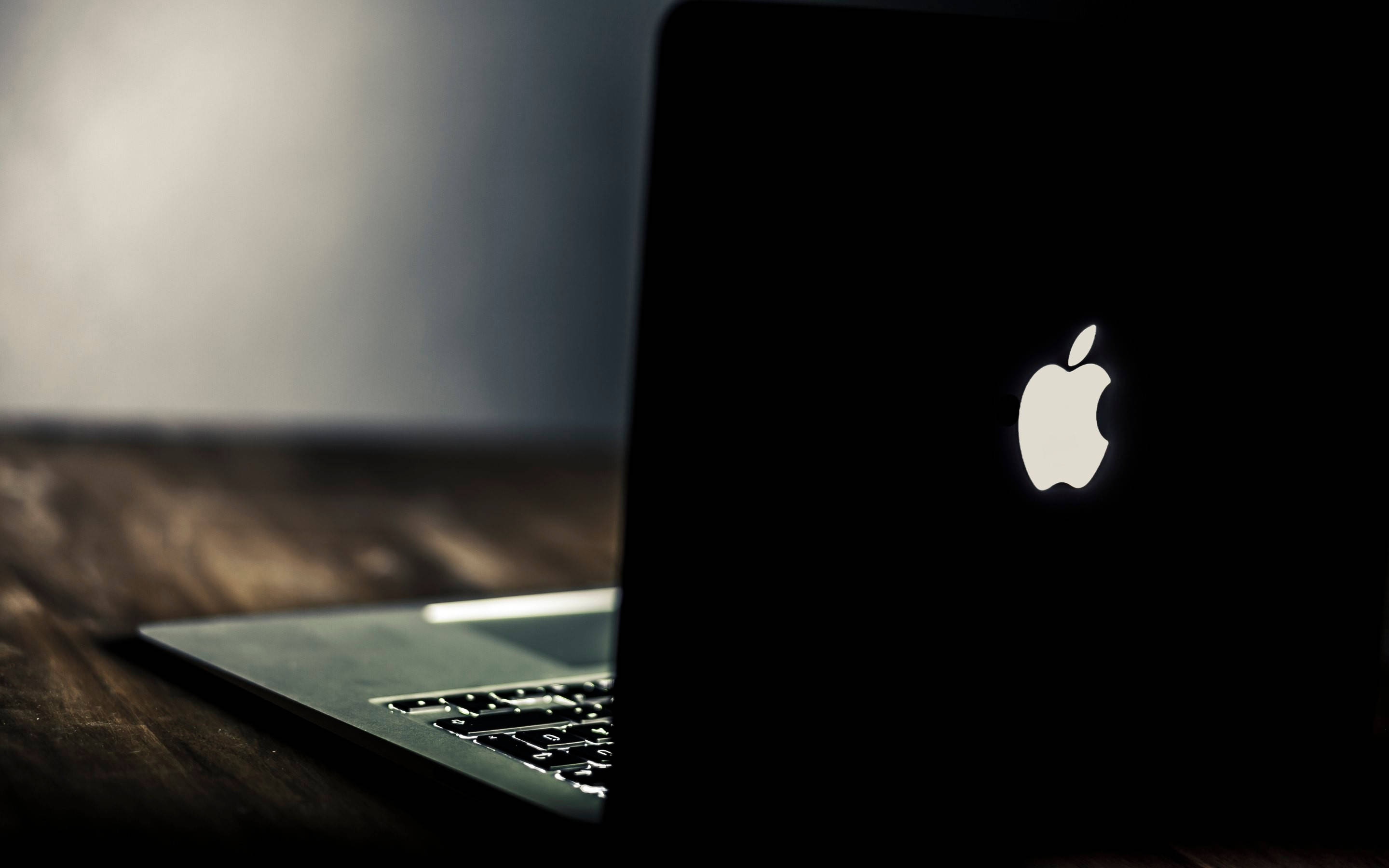 MacBook Air 조명 켜짐 배경화면