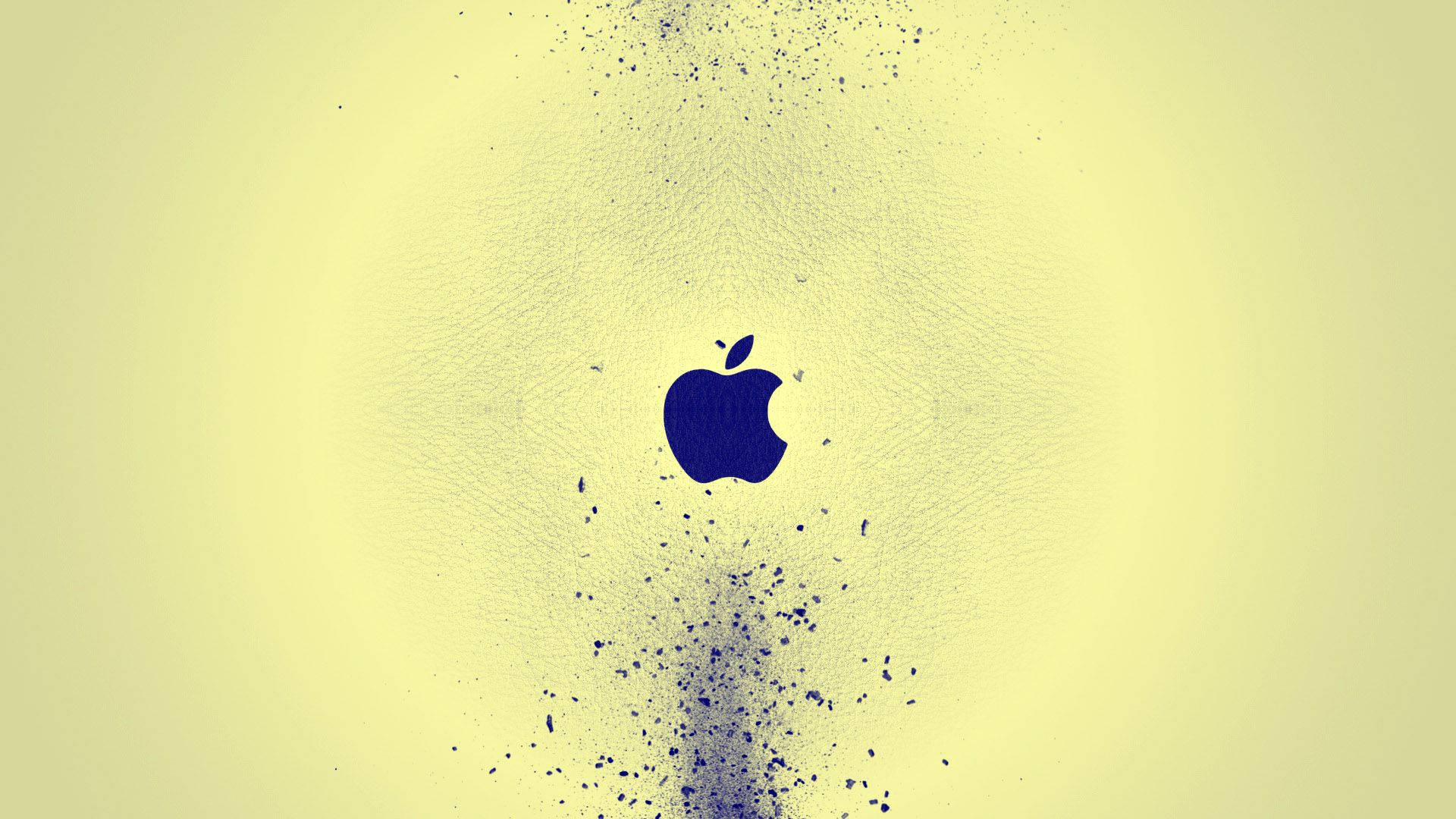 파란 로고가 돋보이는 쿨한 MacBook 배경화면