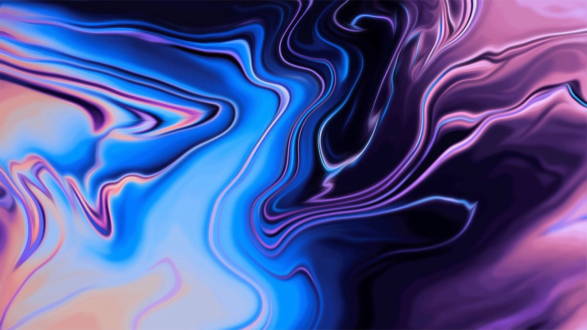 MacBook Pro 리퀴드 플레어 아트 배경화면