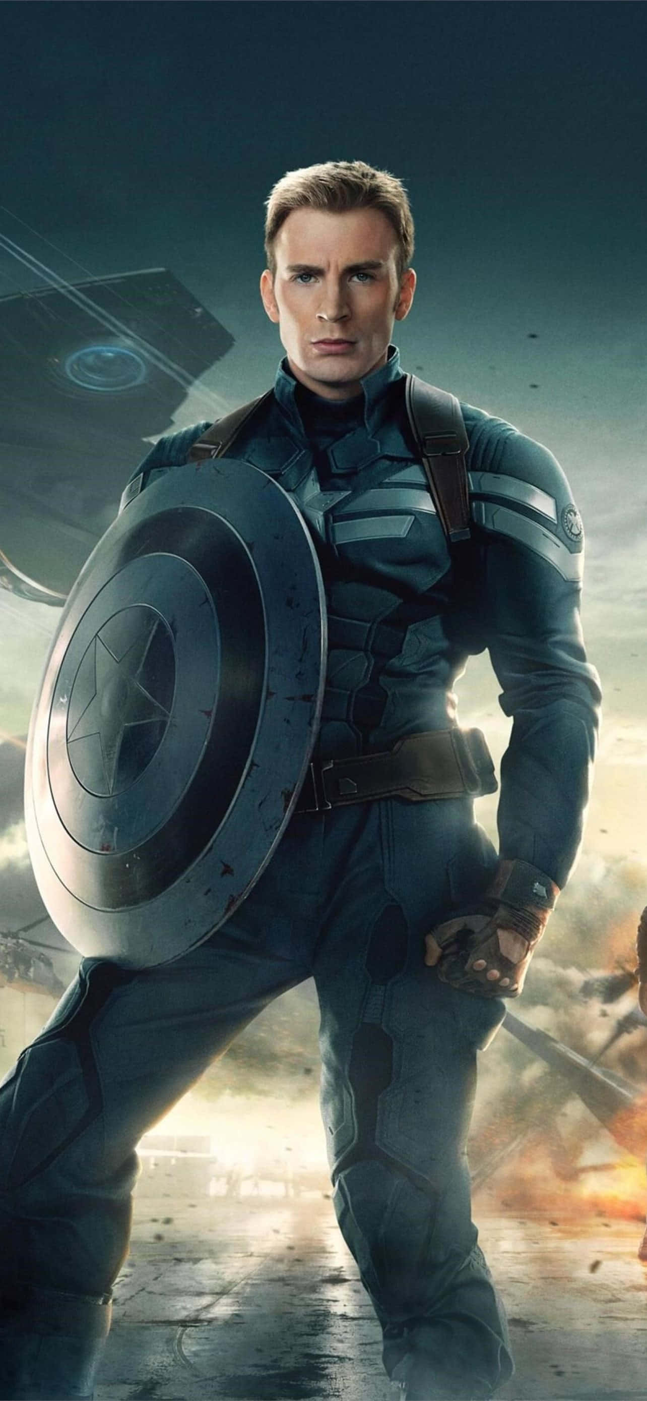 MCU 히어로 스티브 로저스 캡틴 아메리카 윈터 솔져 배경 배경화면