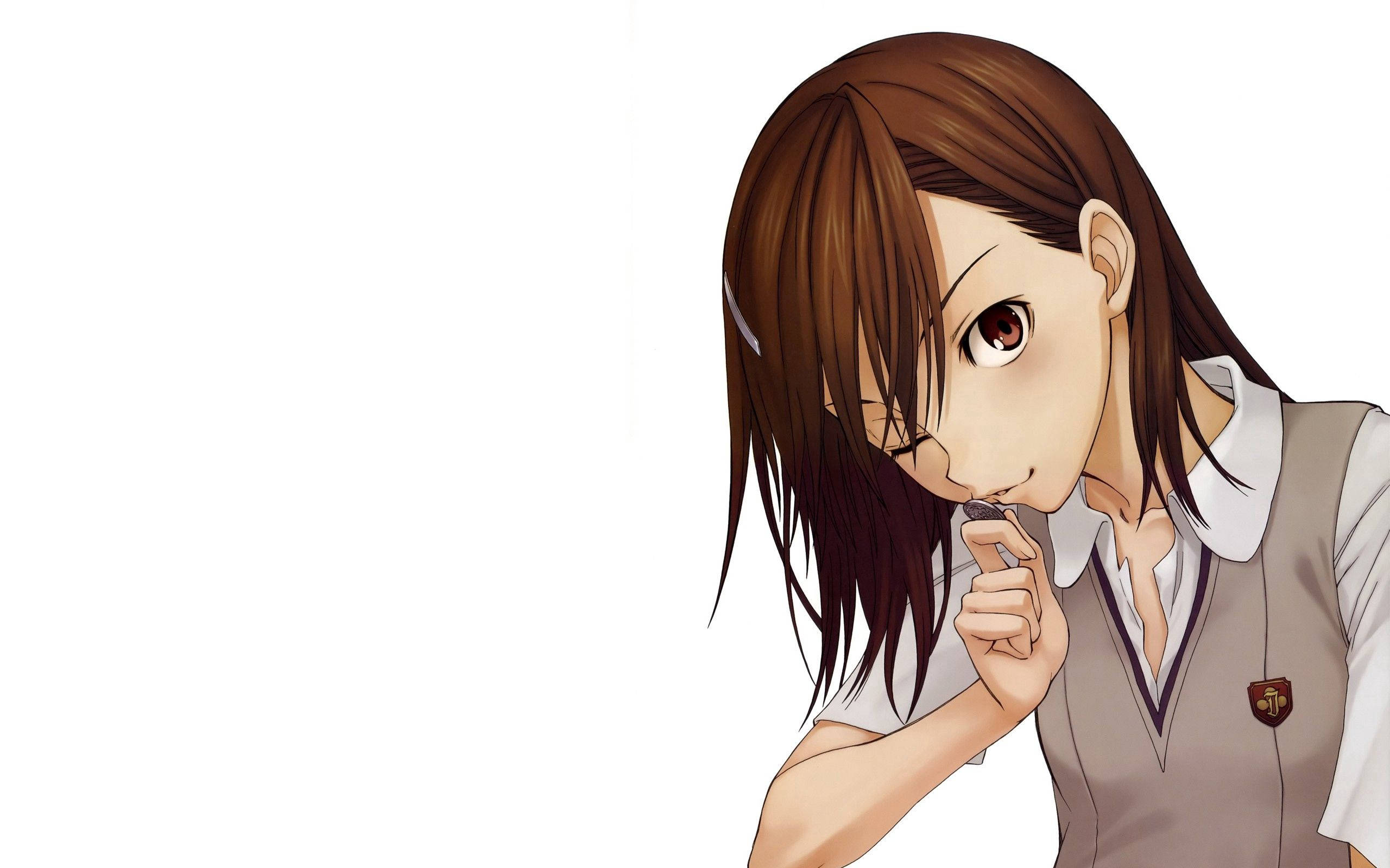 Mikoto Misaka와 함께하는 모험 배경화면