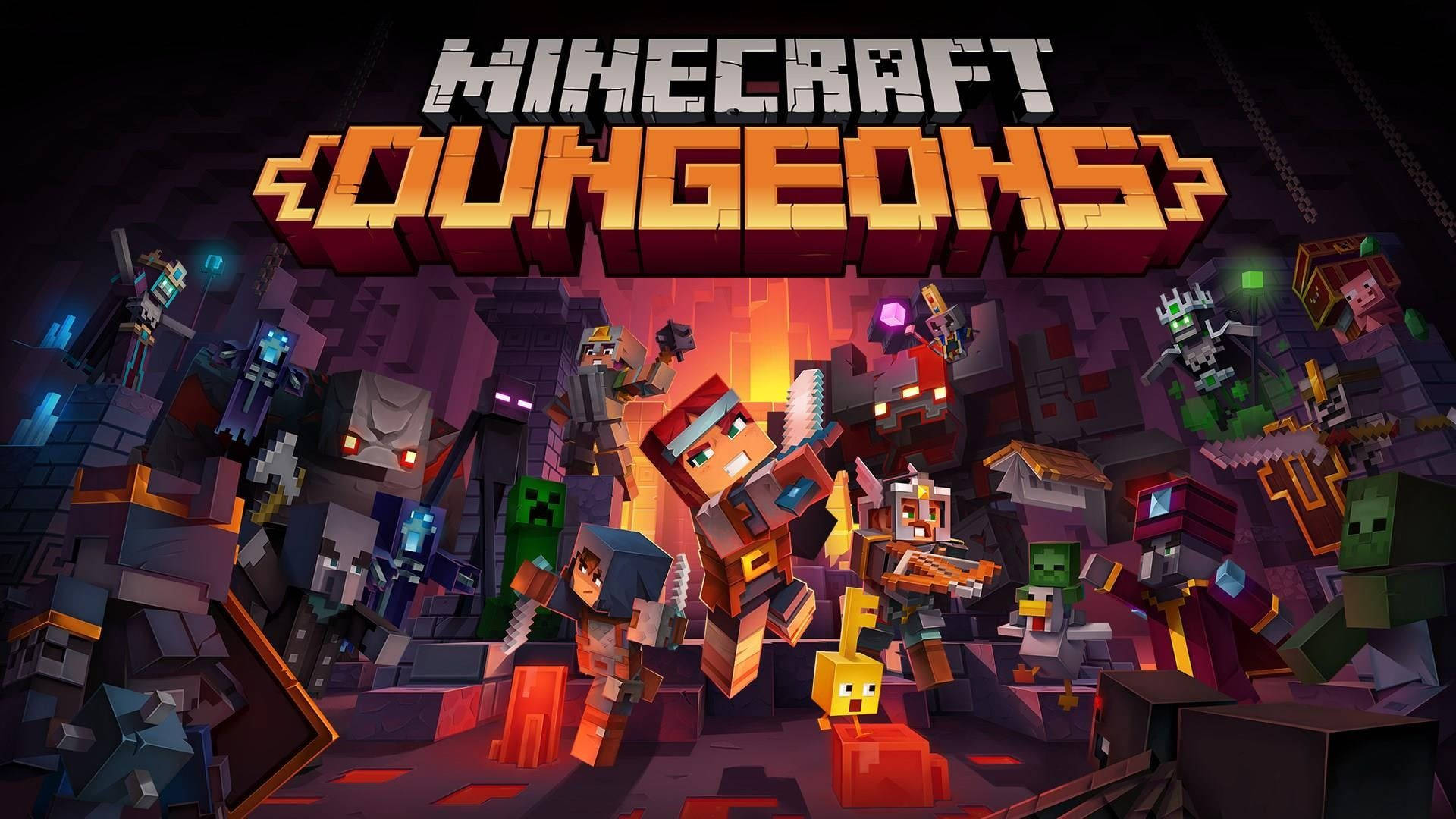Minecraft Dungeons 공식 포스터 배경화면