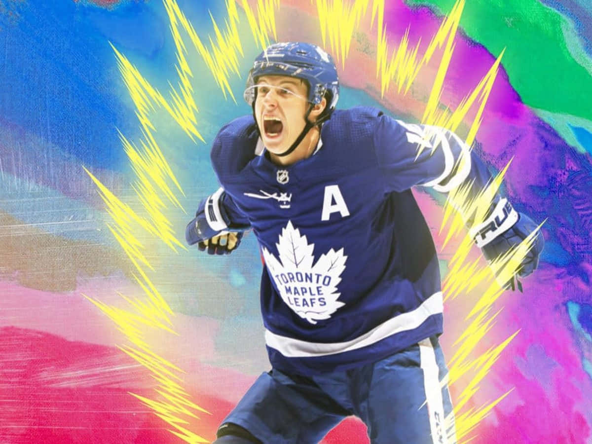 Mitchell Marner 슈퍼 사이어인 팬아트 배경화면