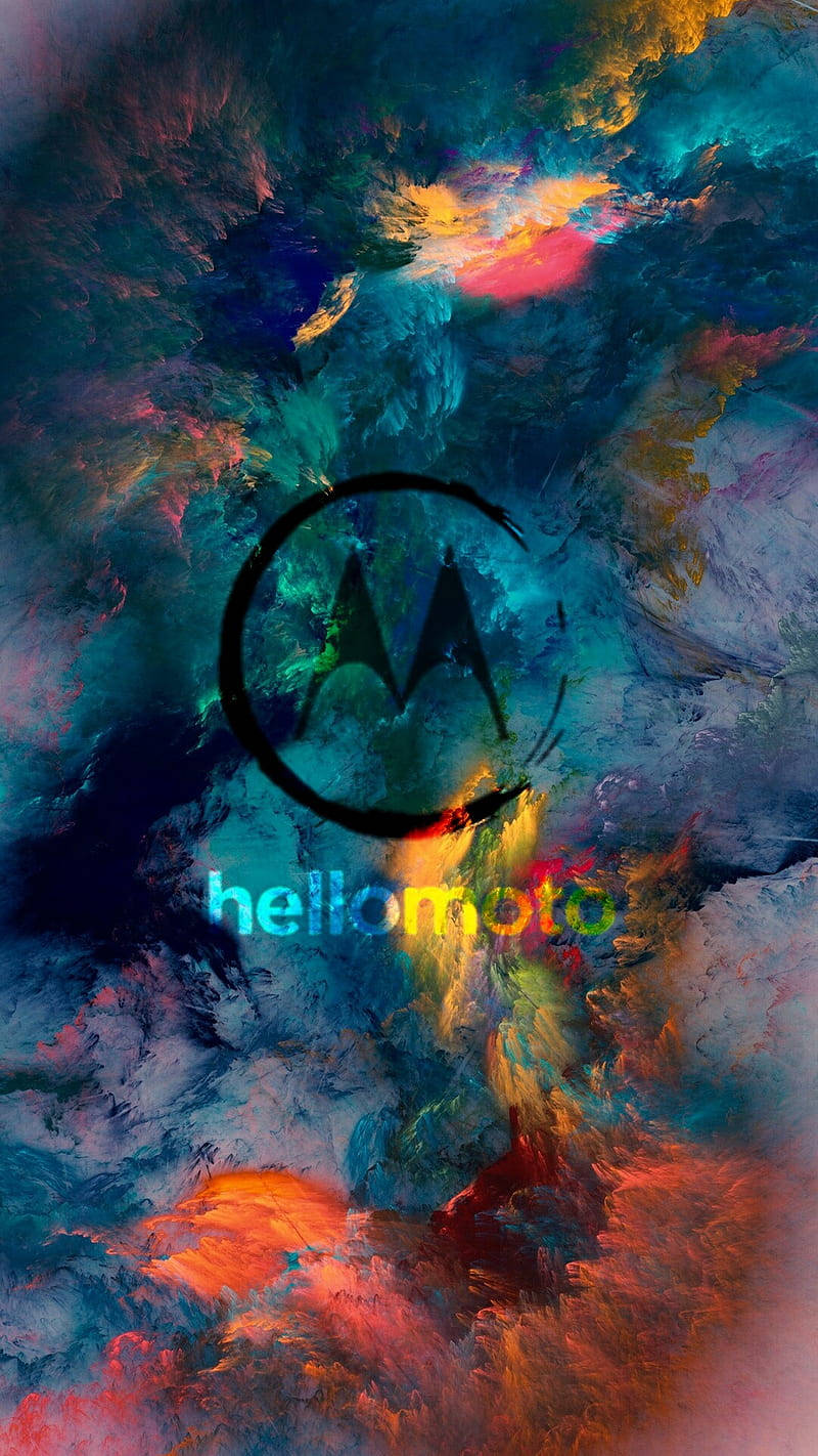Motorola Colorful Cloud Art 배경화면