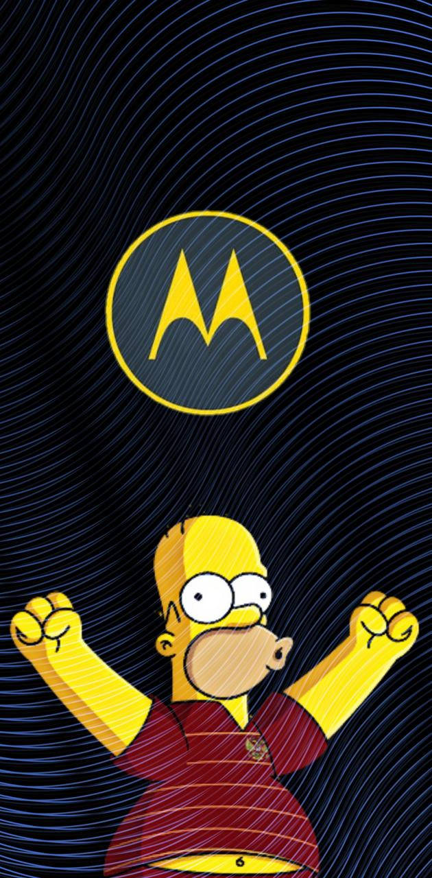Motorola 앤 심슨 배경화면