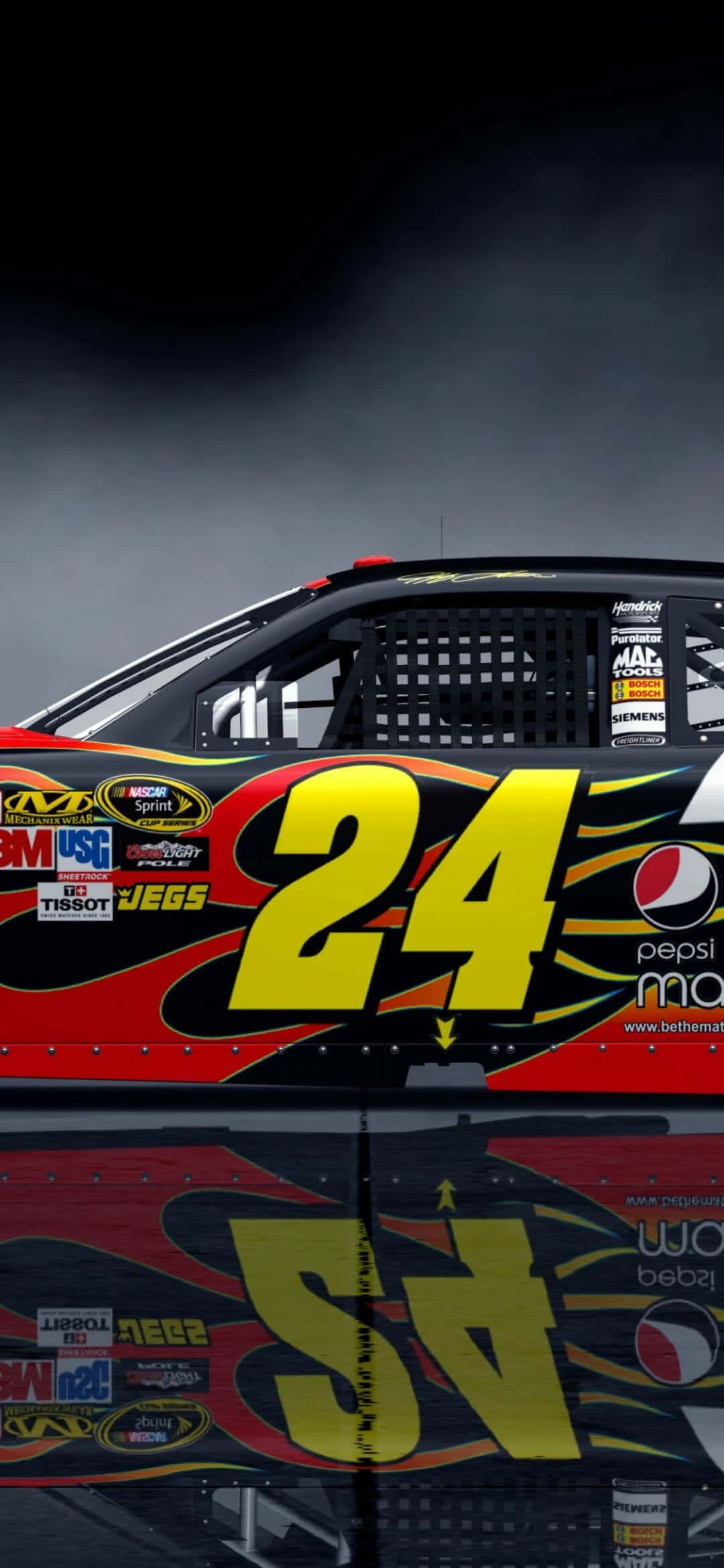 좋아하는 NASCAR 배경화면을 아이폰에 즉시 다운로드하세요 배경화면