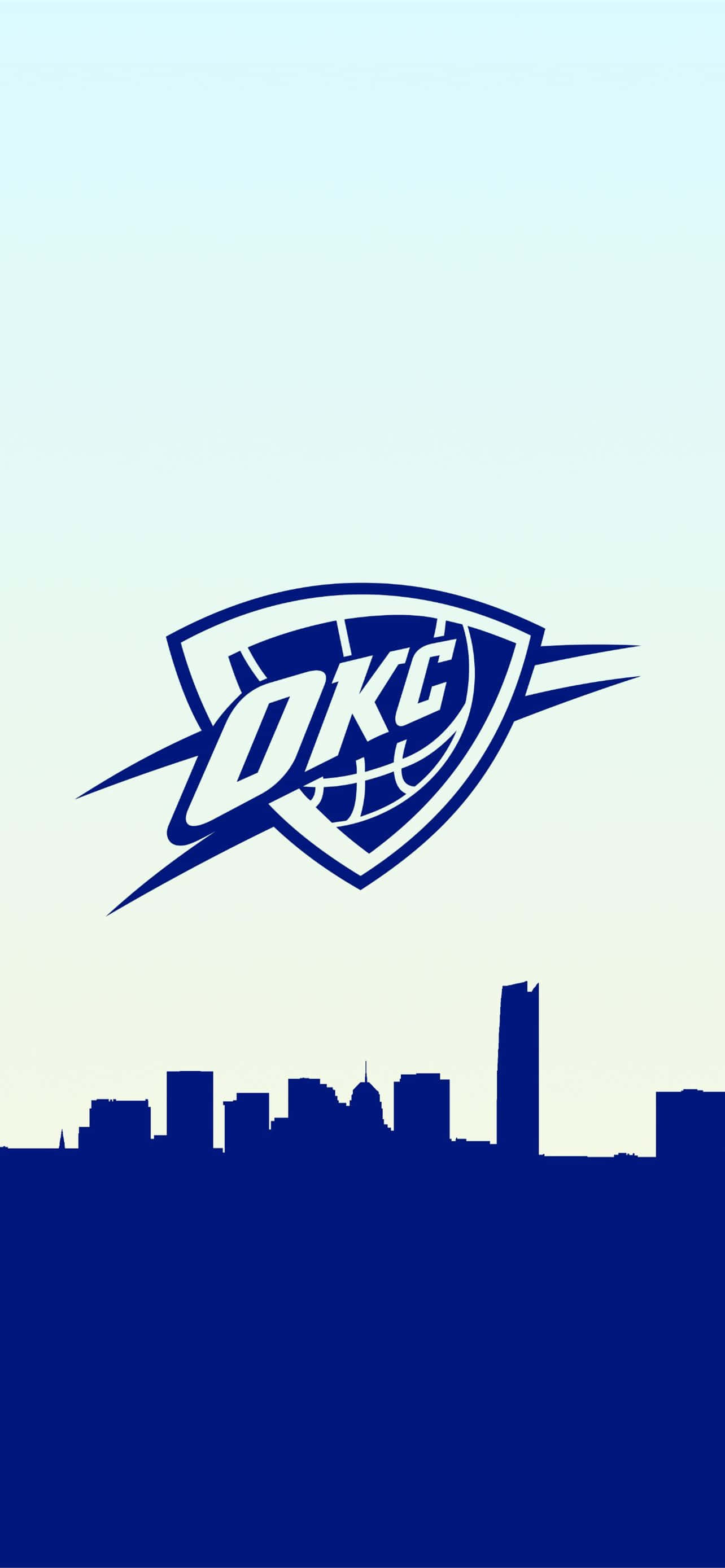 NBA 농구팀 오클라호마시티 썬더스 로고 배경화면