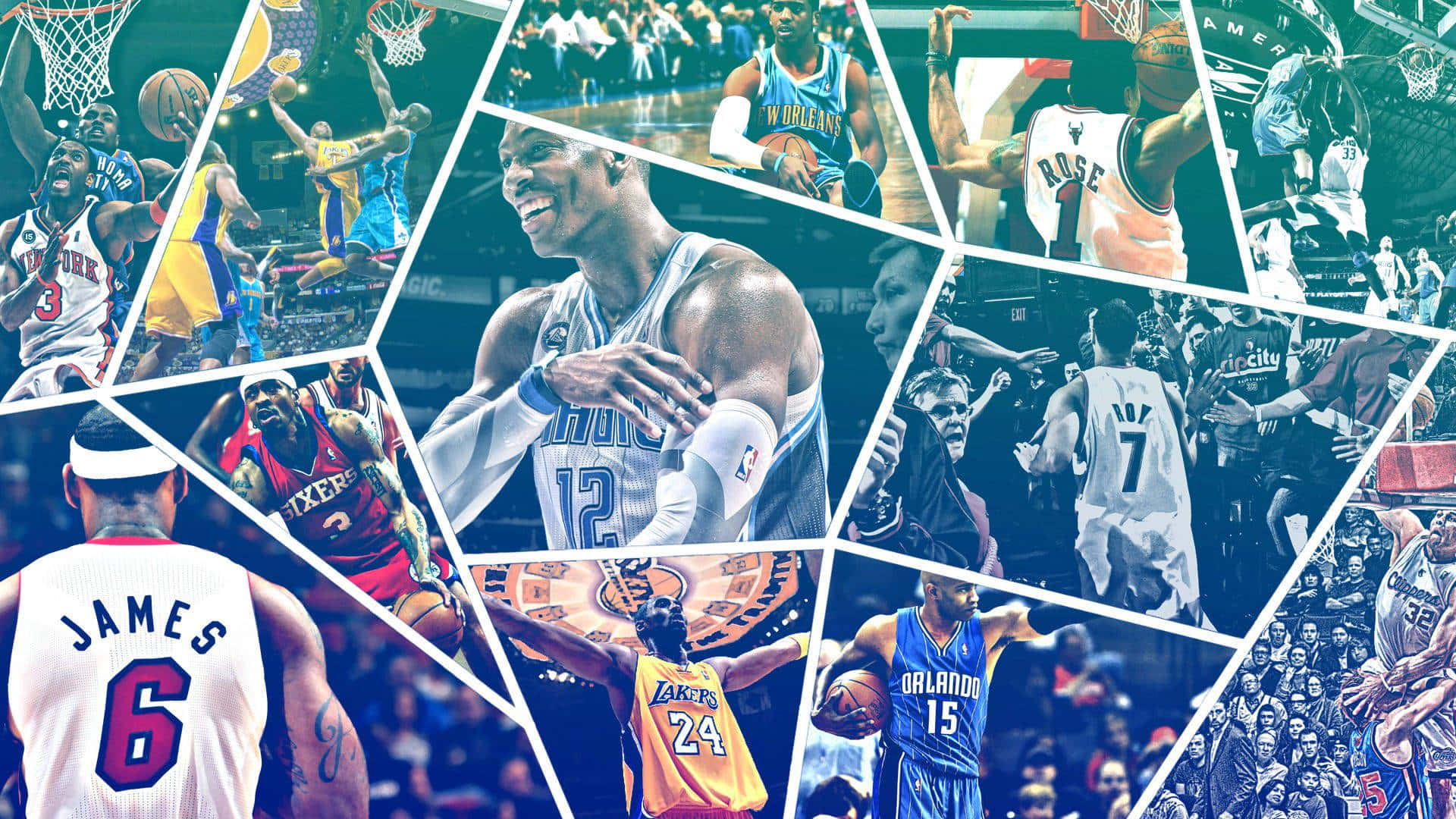 미적 NBA 순간들 배경화면