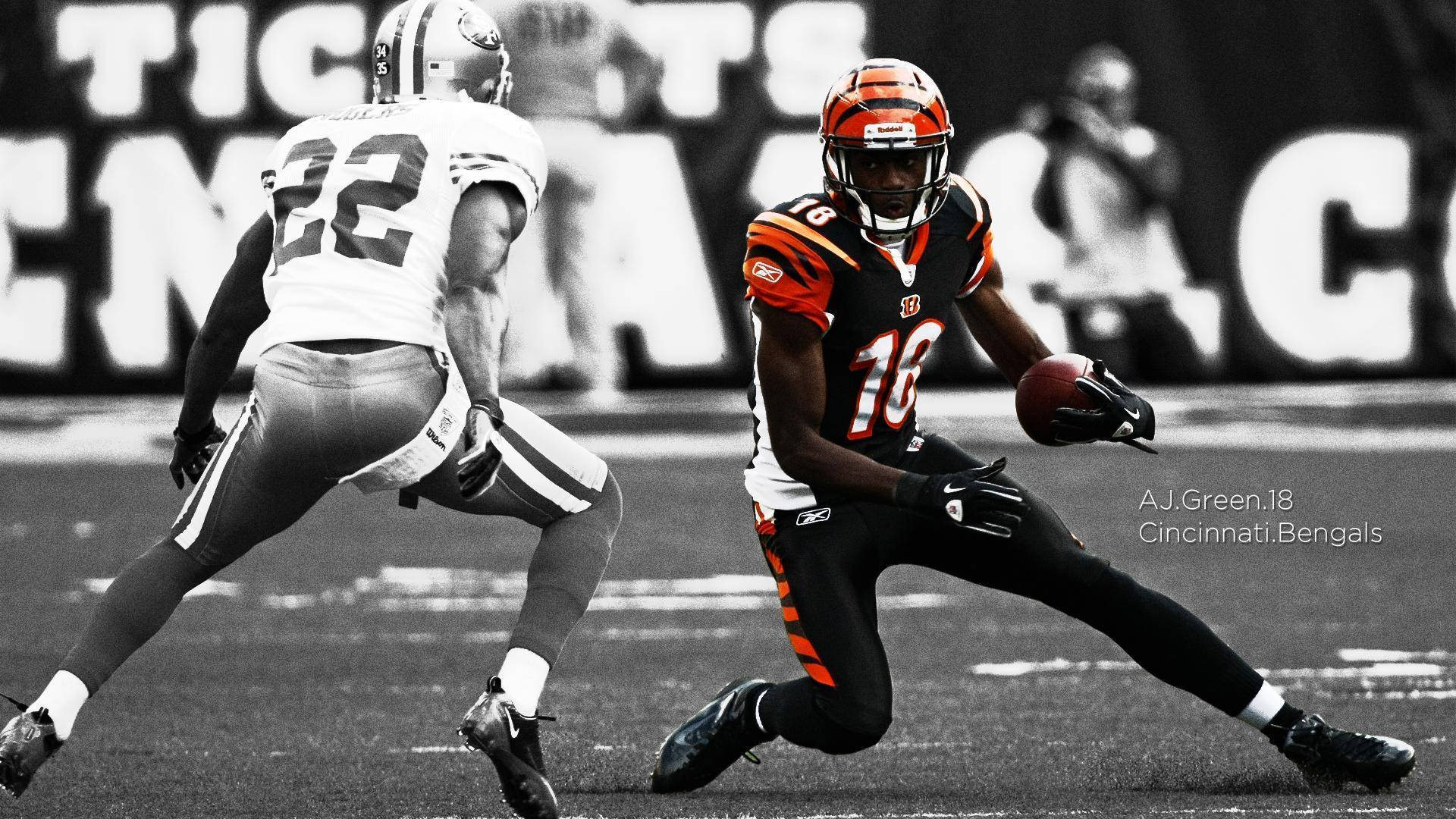 NFL 미식축구 선수 A.J. 그린 배경화면