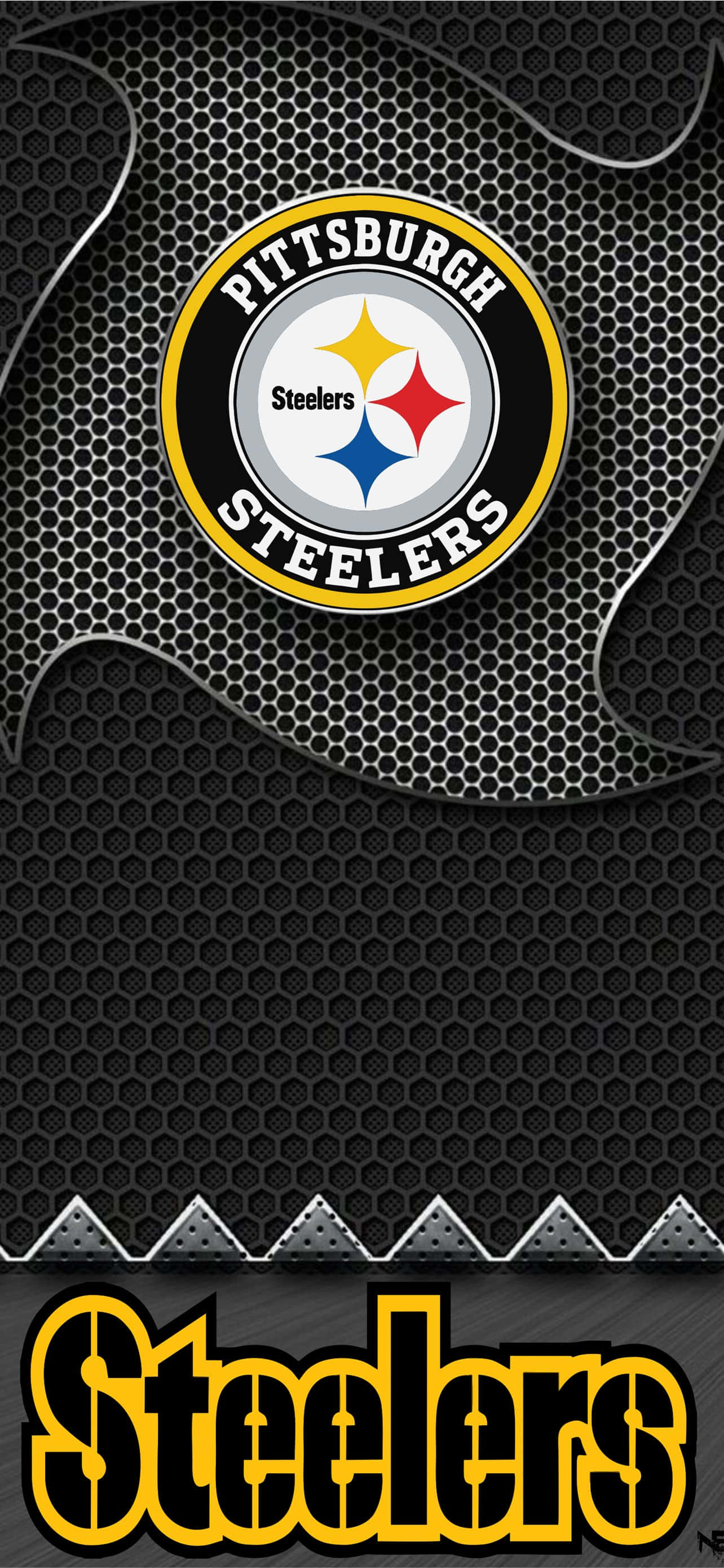 NFL 팬 여러분, 기뻐하세요: 스틸러스 아이폰 배경화면으로 팀 자랑을 보여주세요 배경화면