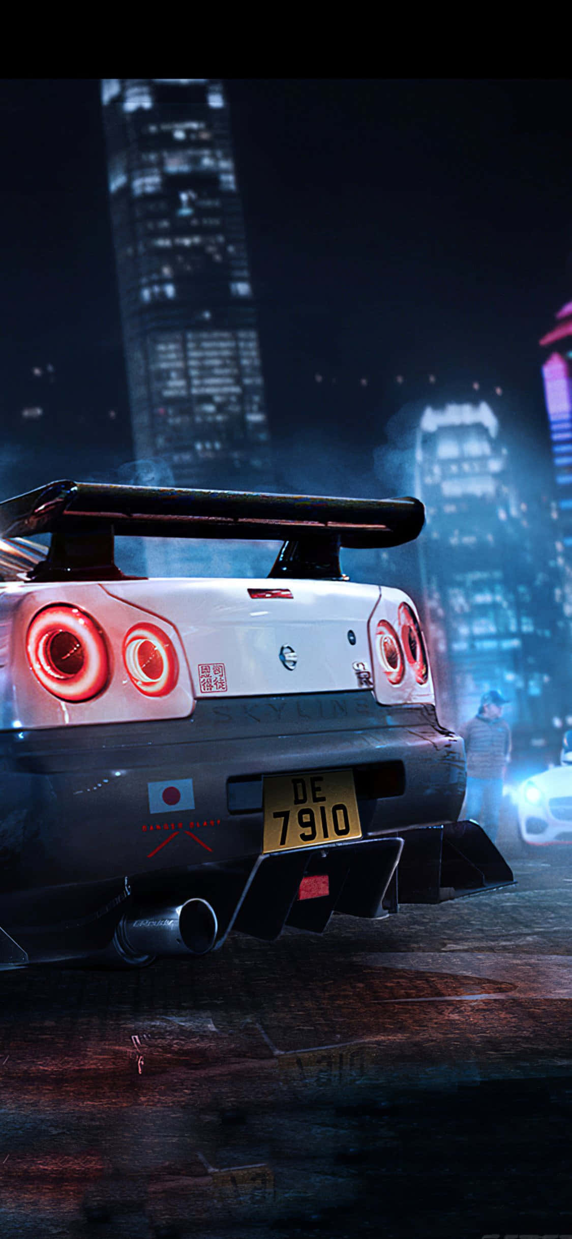 Nissan Skyline iPhone으로 스타일을 뽐내세요 배경화면