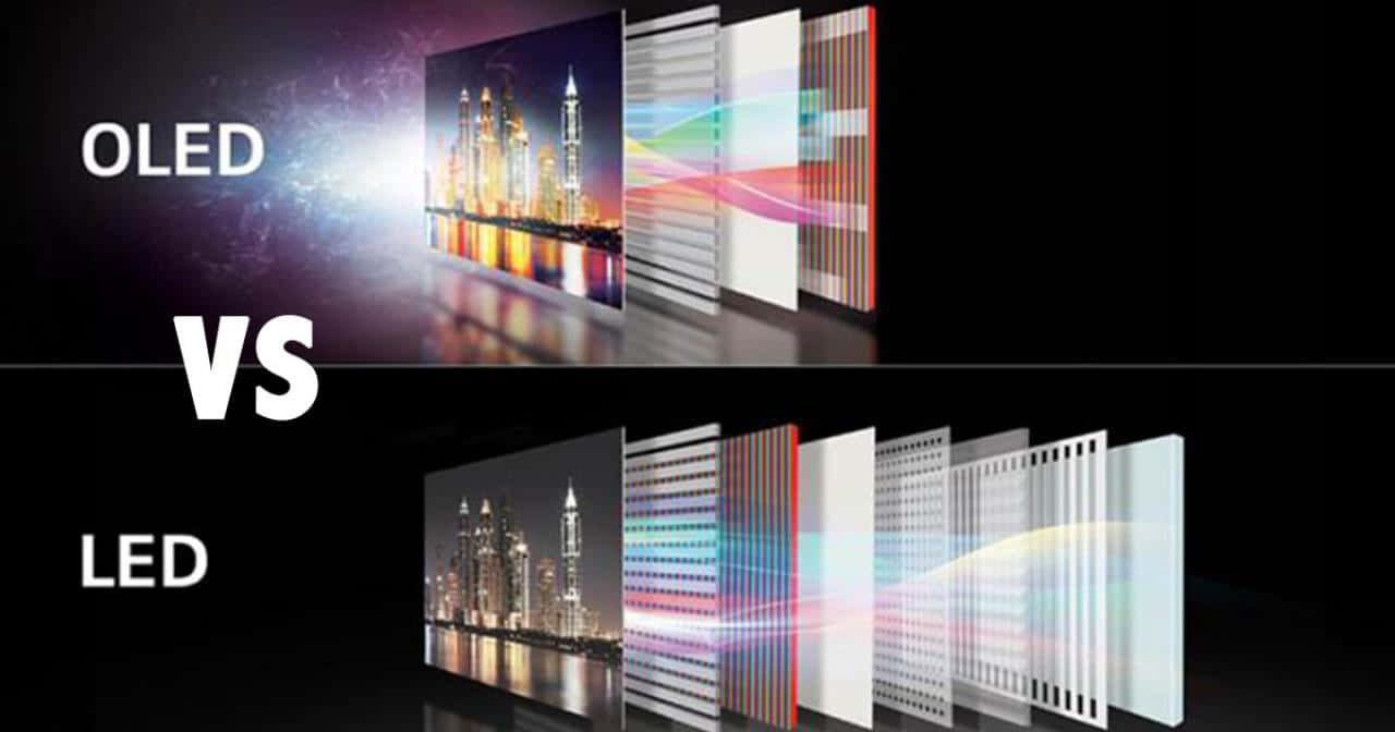 OLED LCD TV 화면 배경화면