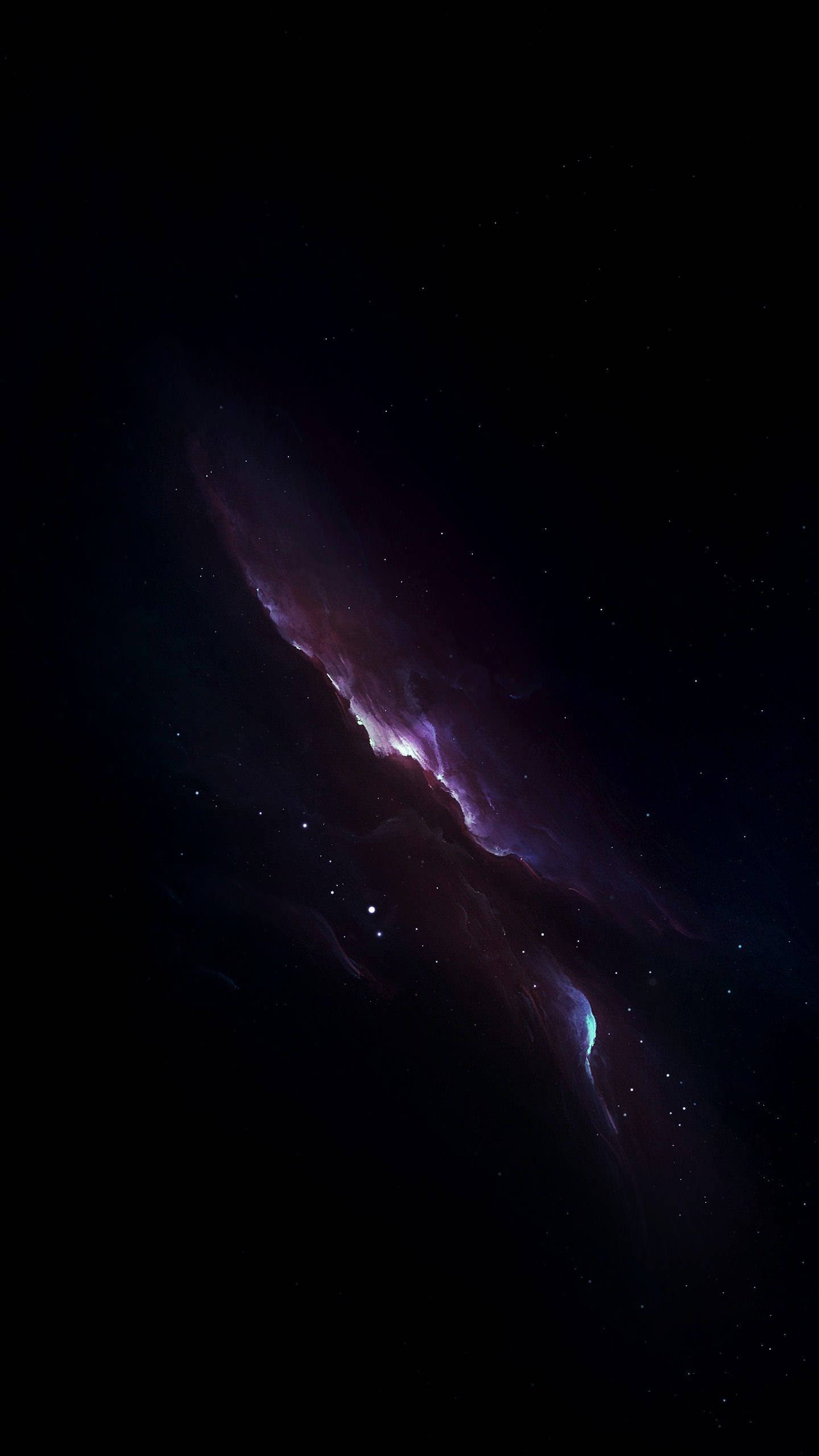 OLED 추상 빛 배경화면