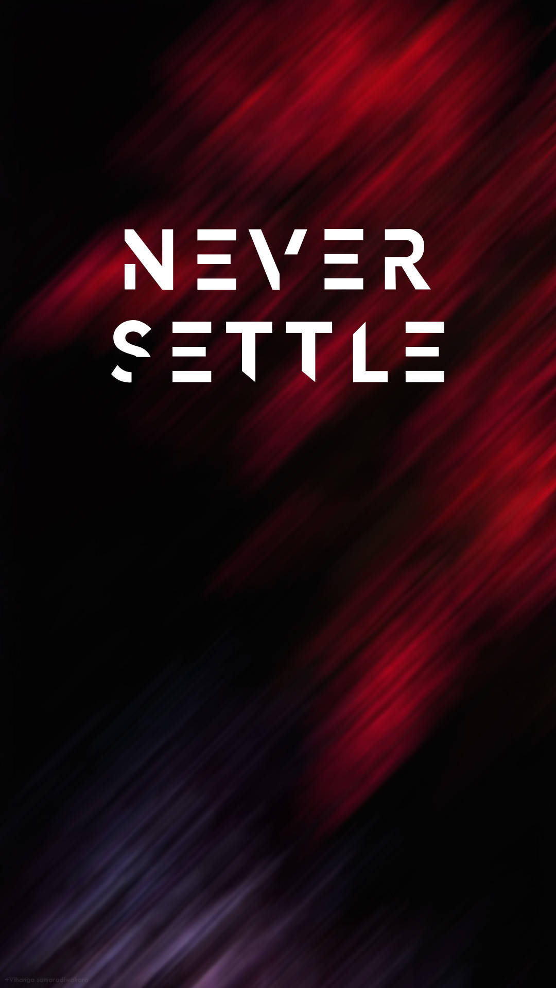 OnePlus 마호가니 Never Settle 배경화면