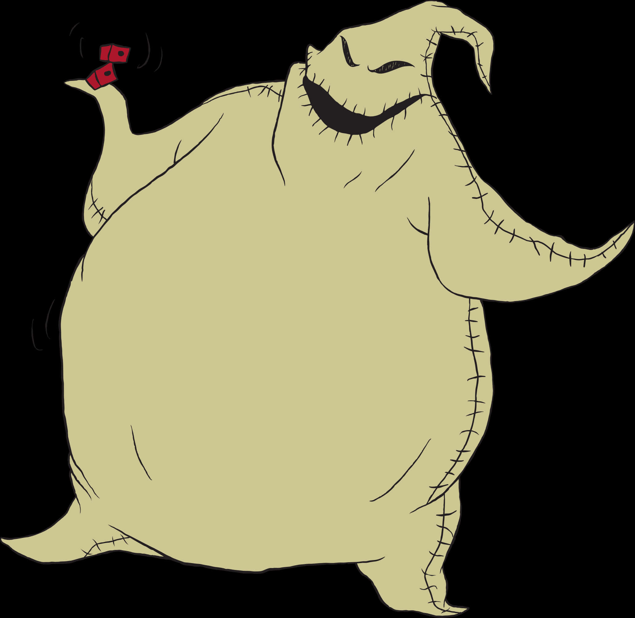 Oogie Boogie Man 나이트메어 비포 크리스마스 배경화면