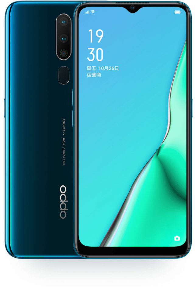 Oppo 스마트폰 디스플레이 및 카메라 디자인 배경화면