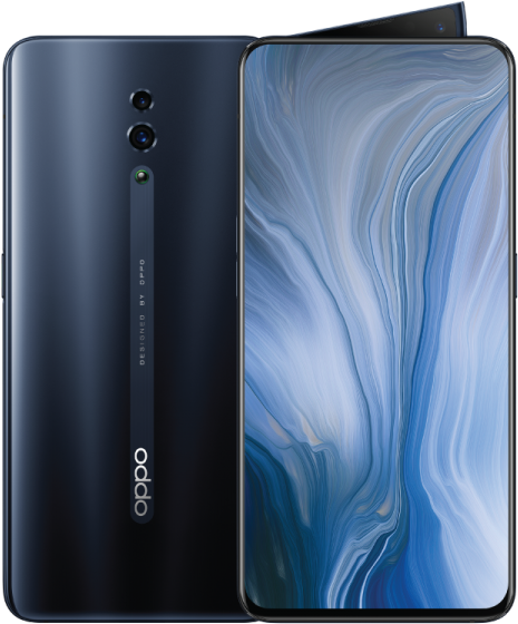 Oppo 스마트폰 블루 마블 디자인 배경화면