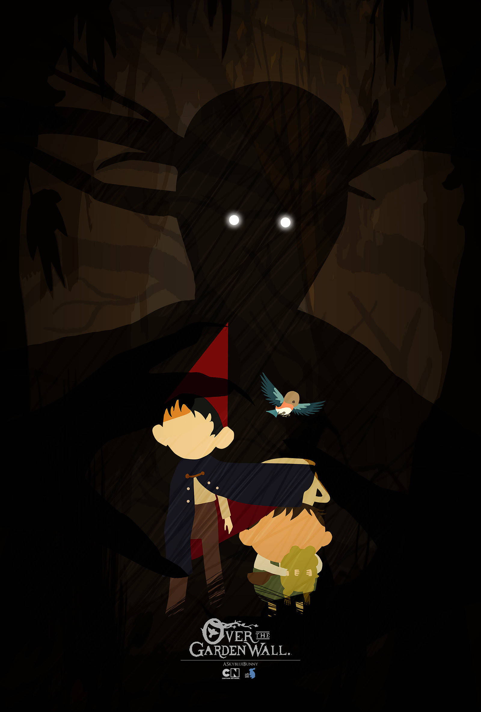 Over The Garden Wall 아트 포스터 배경화면